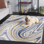 AMELIA 715 – BLUE / GOLD