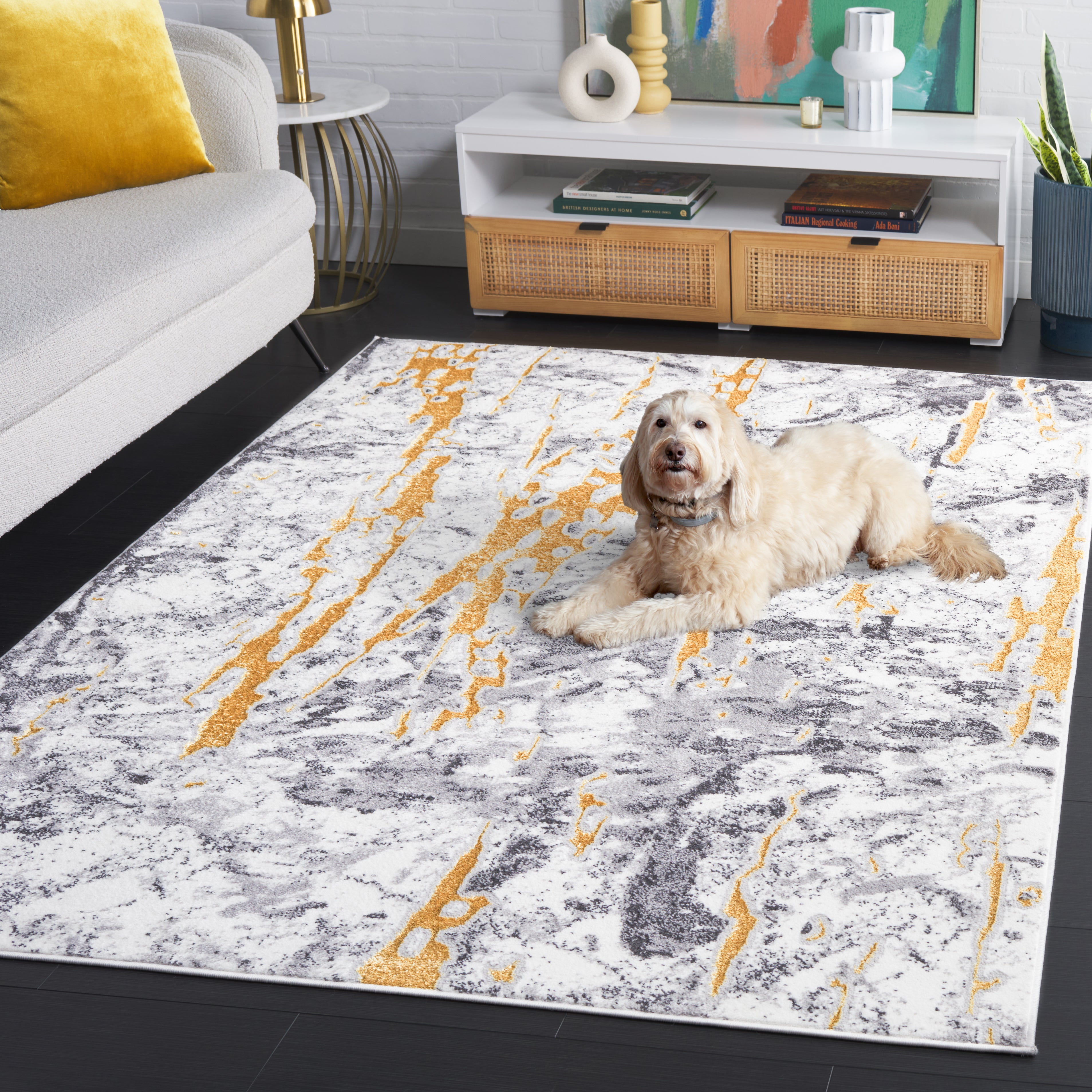 AMELIA 716 – IVORY / GOLD