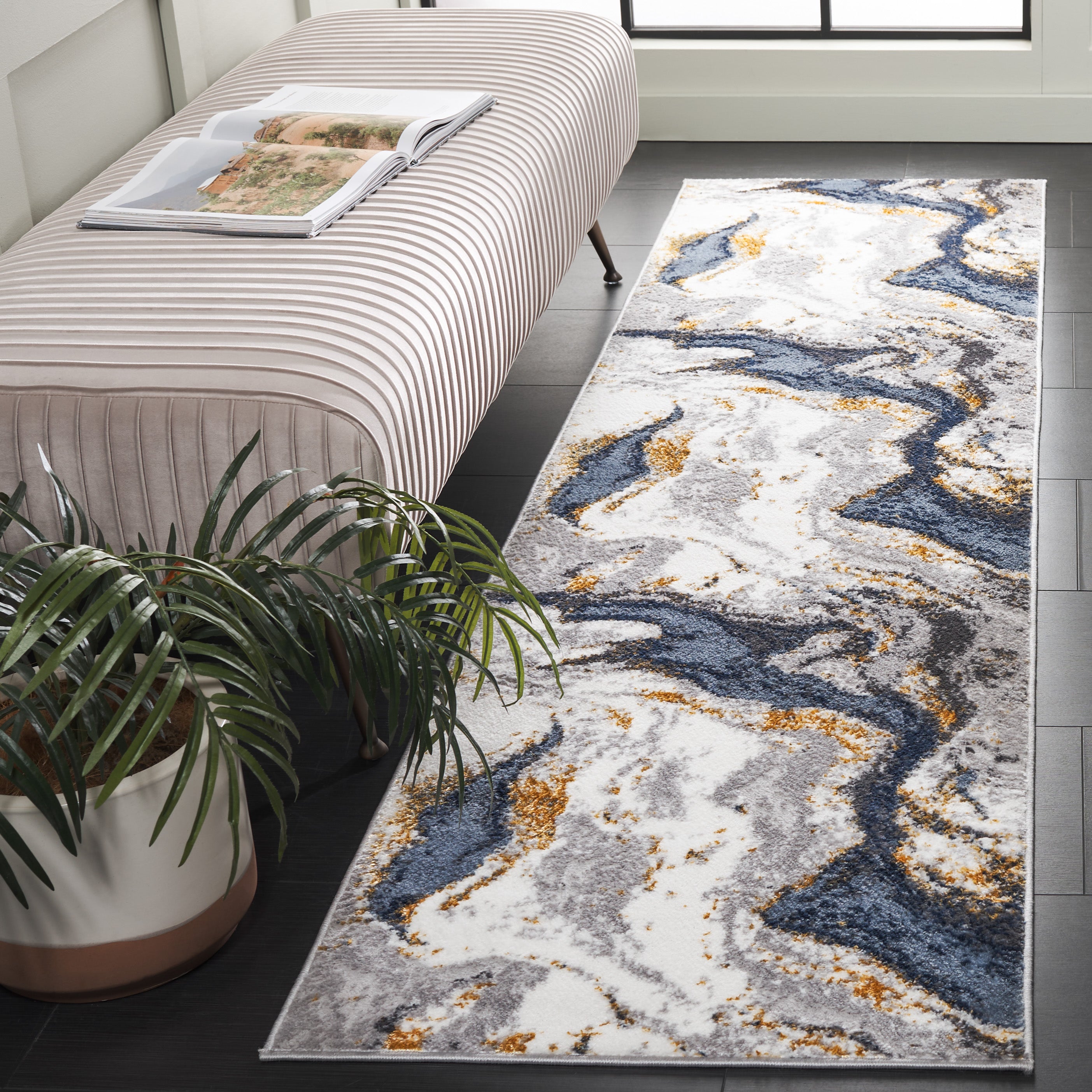 AMELIA 718 – IVORY / GREY