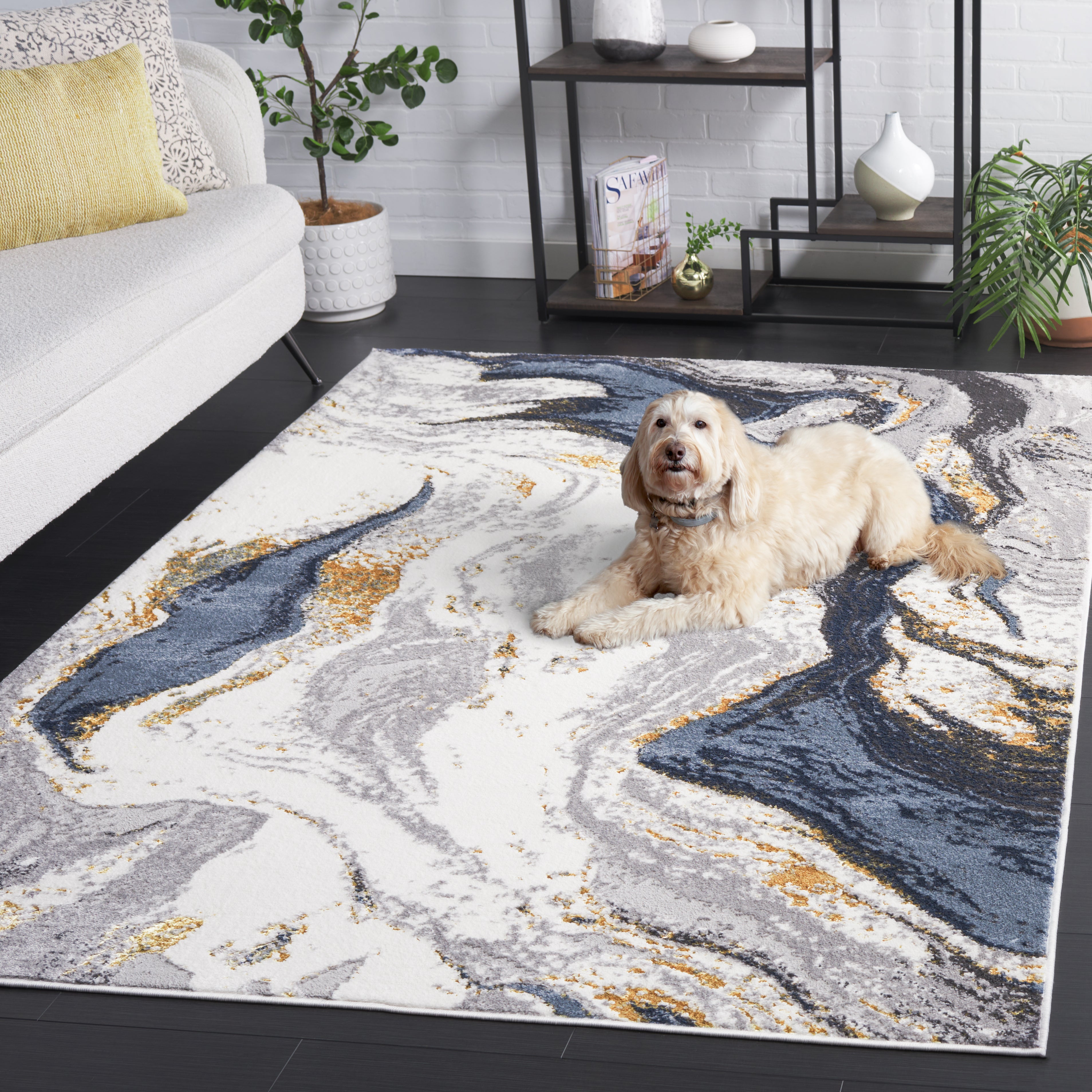 AMELIA 718 – IVORY / GREY