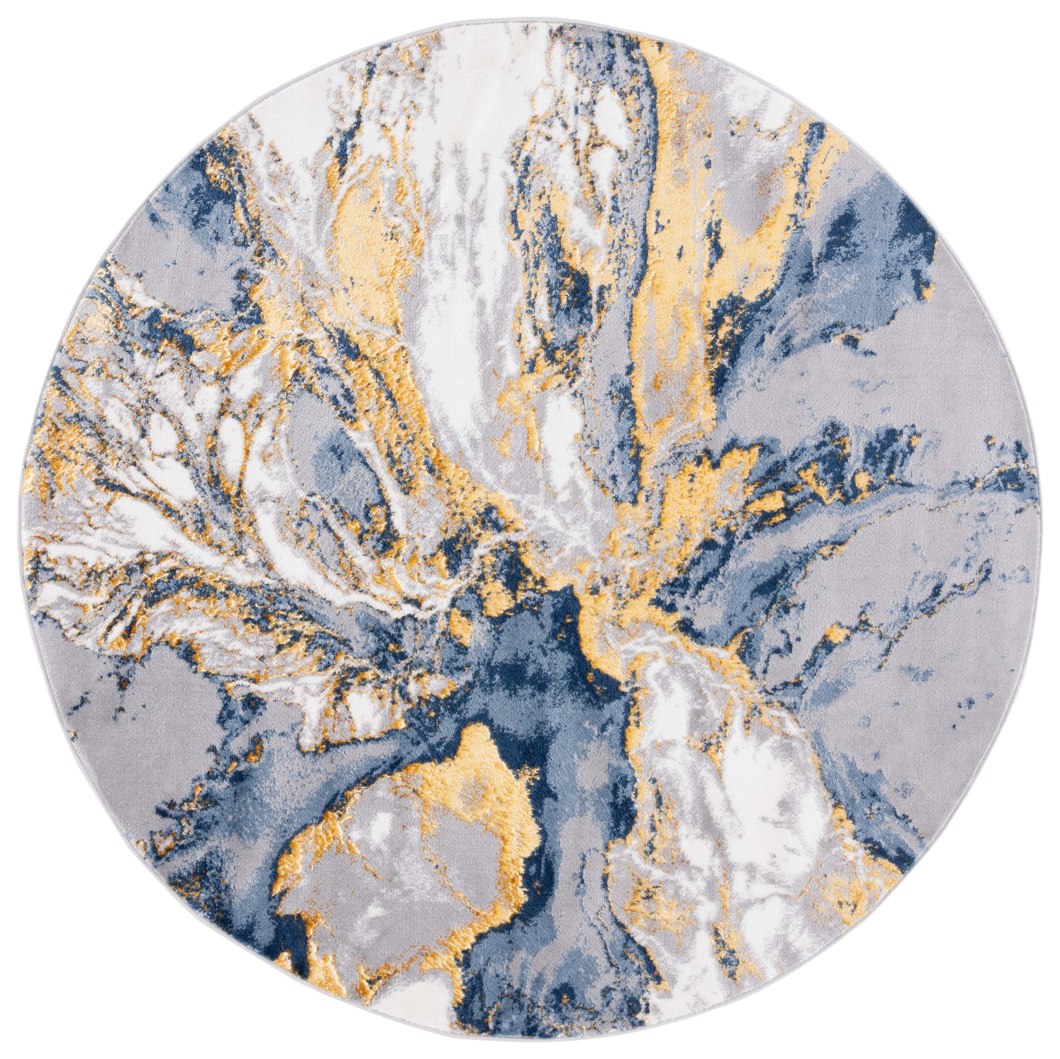 AMELIA 719 – BLUE / GOLD