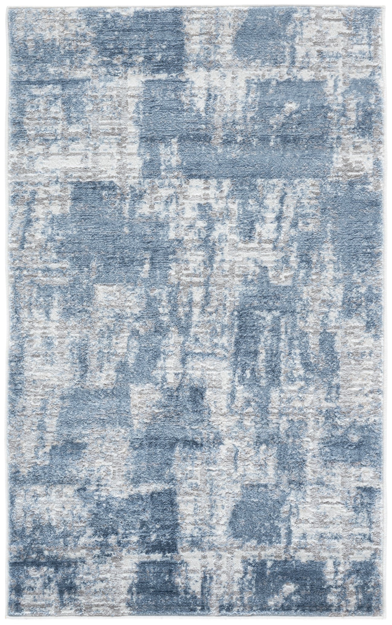 AMELIA 786 – IVORY / BLUE