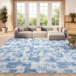 AMELIA 786 – IVORY / BLUE