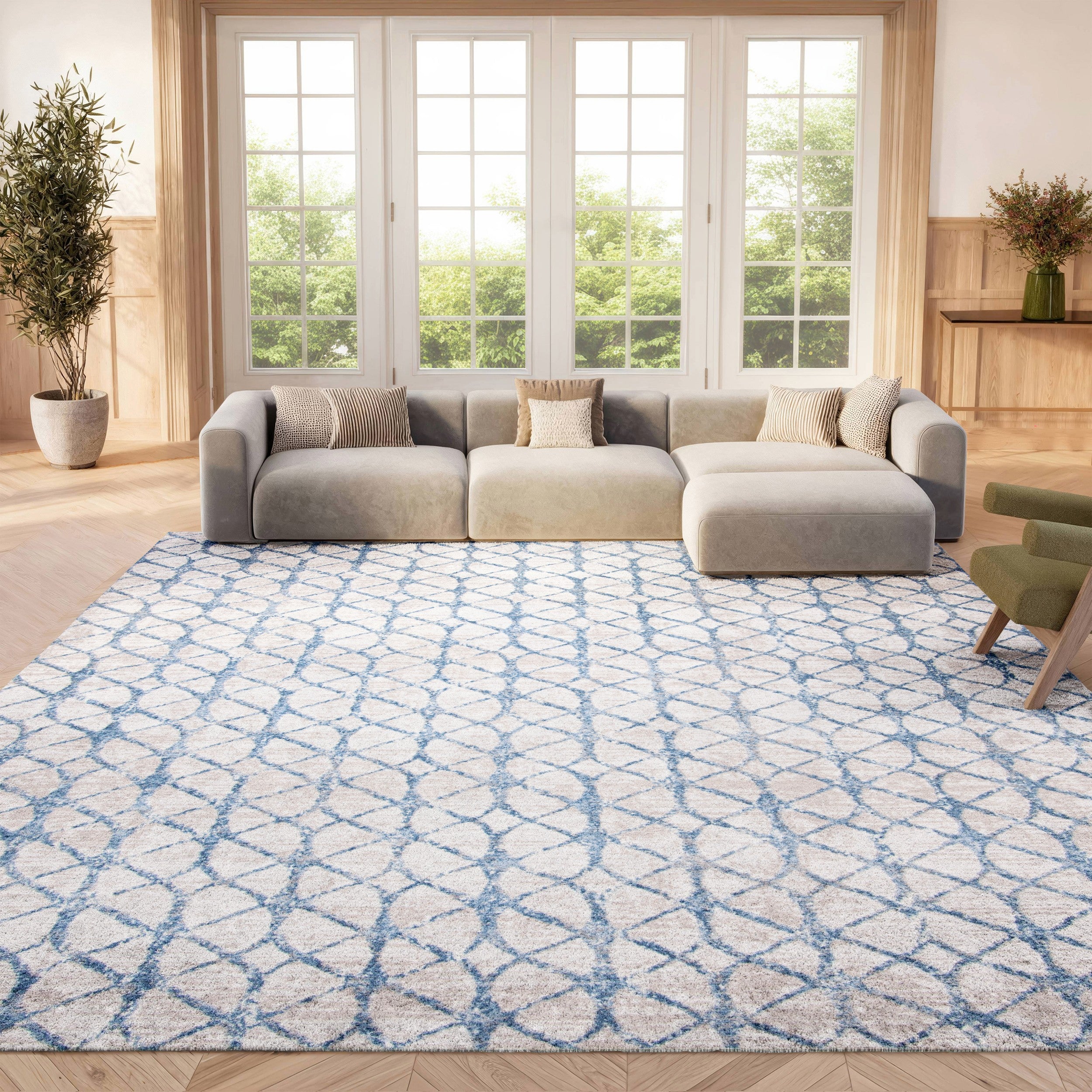 AMELIA 792 – GREY / BLUE