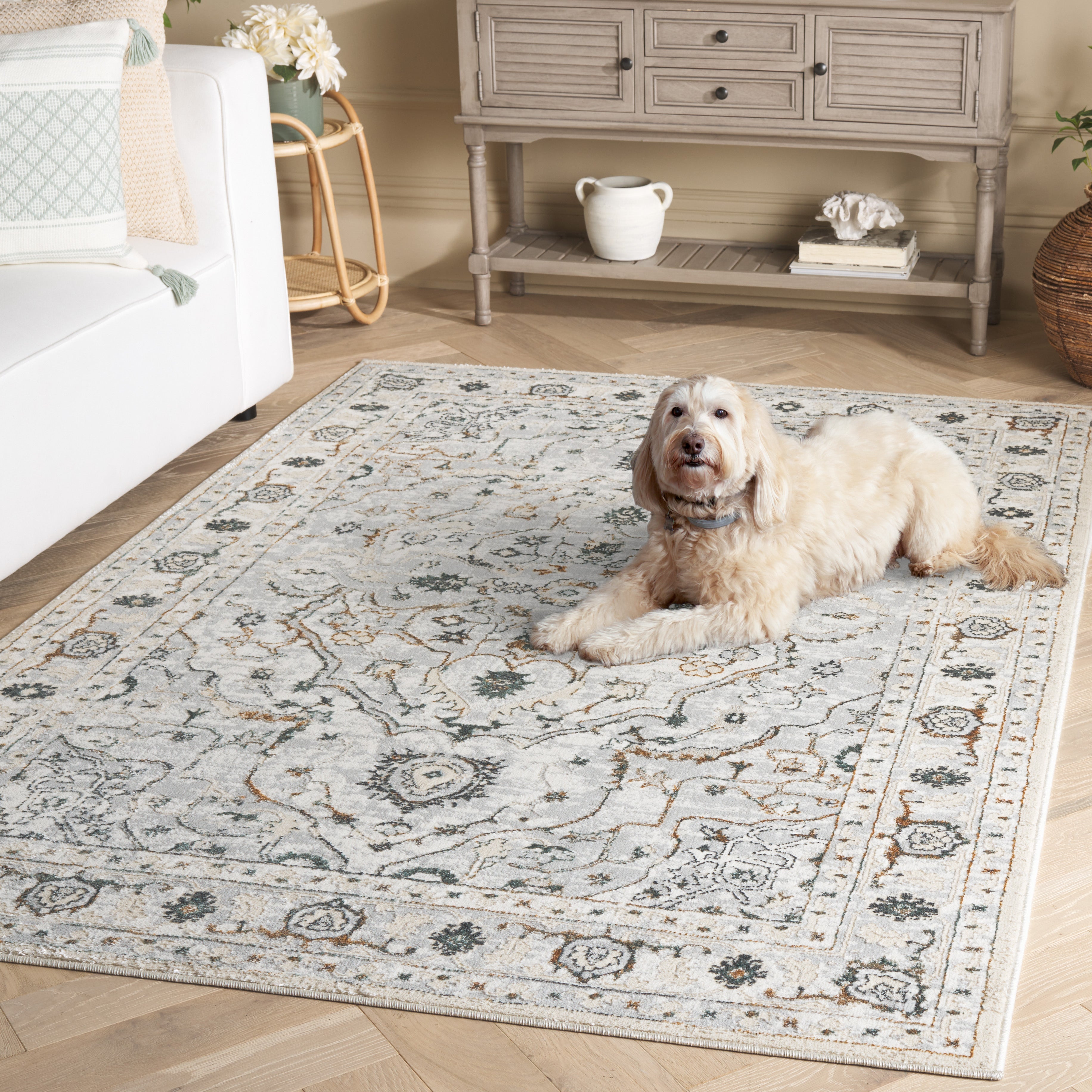 ALENIA 117 – GREY / BEIGE GOLD