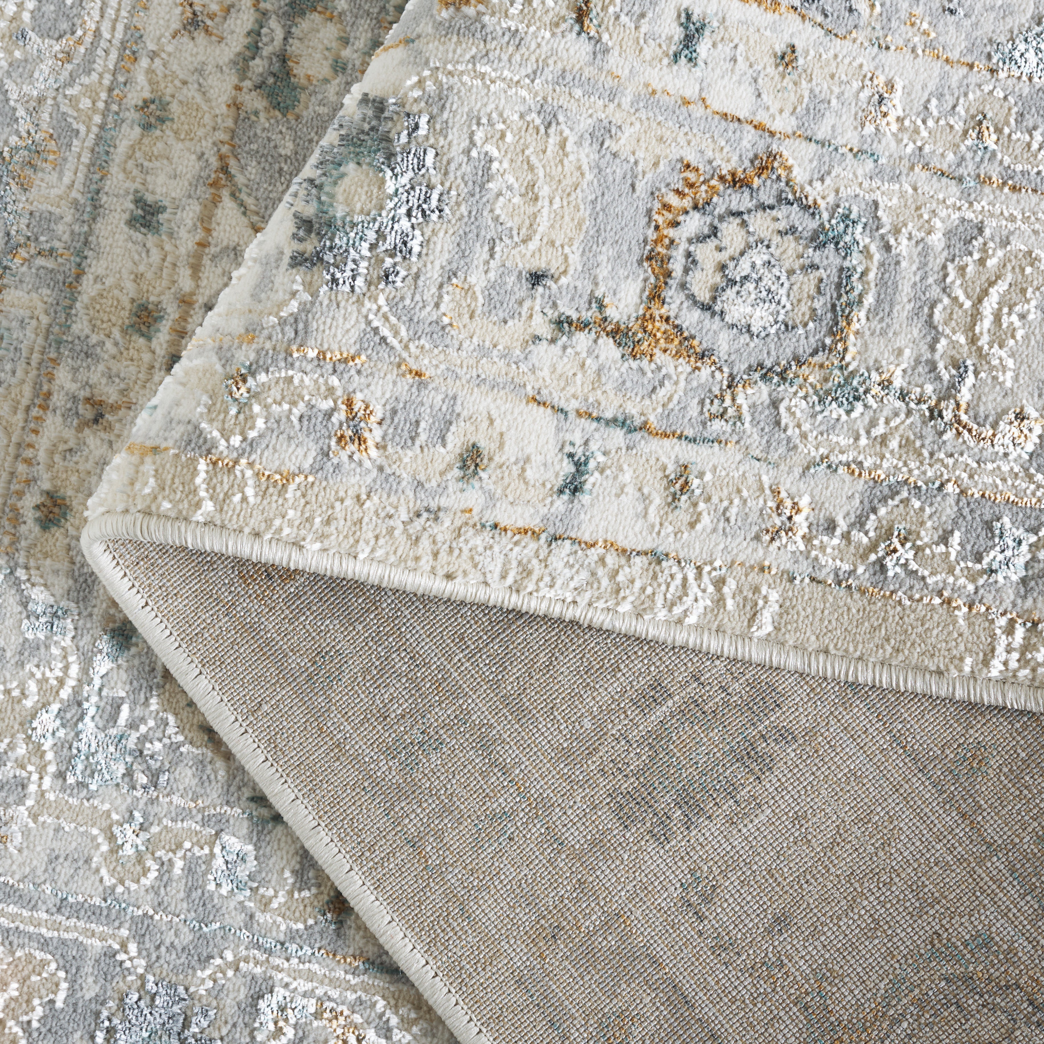 ALENIA 117 – GREY / BEIGE GOLD