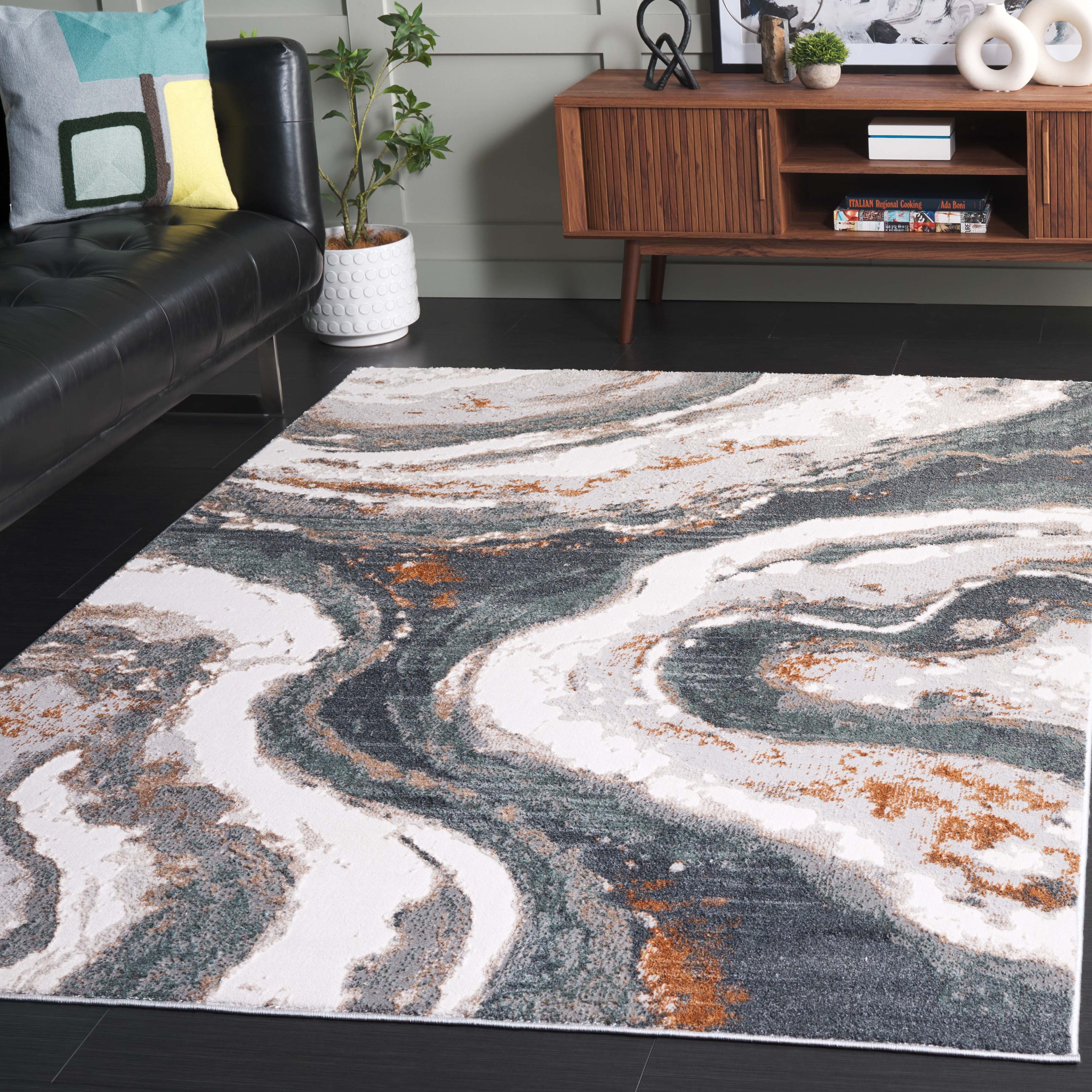 ALENIA 120 – IVORY / GREY BLUE