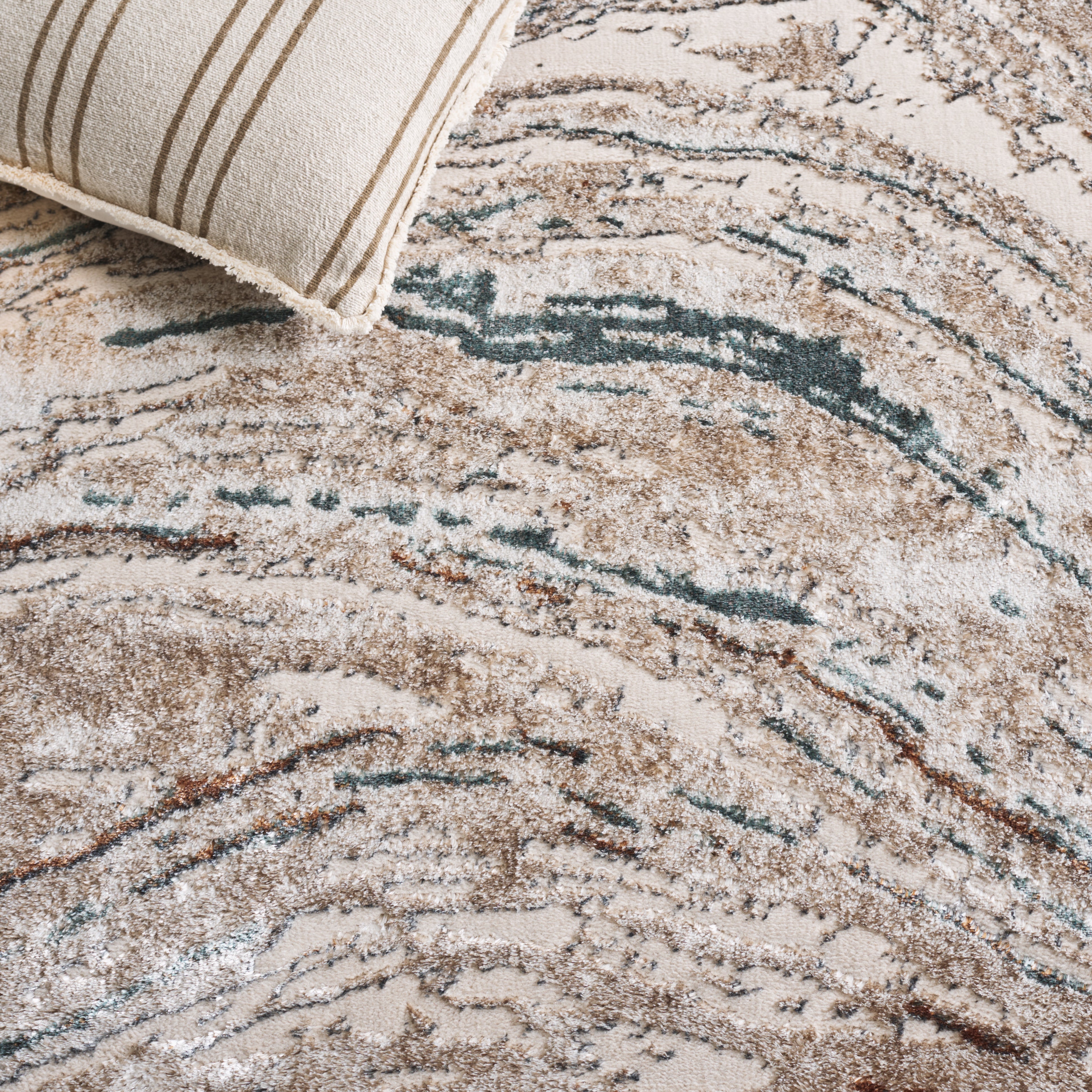 ALENIA 140 – BEIGE IVORY / BLUE