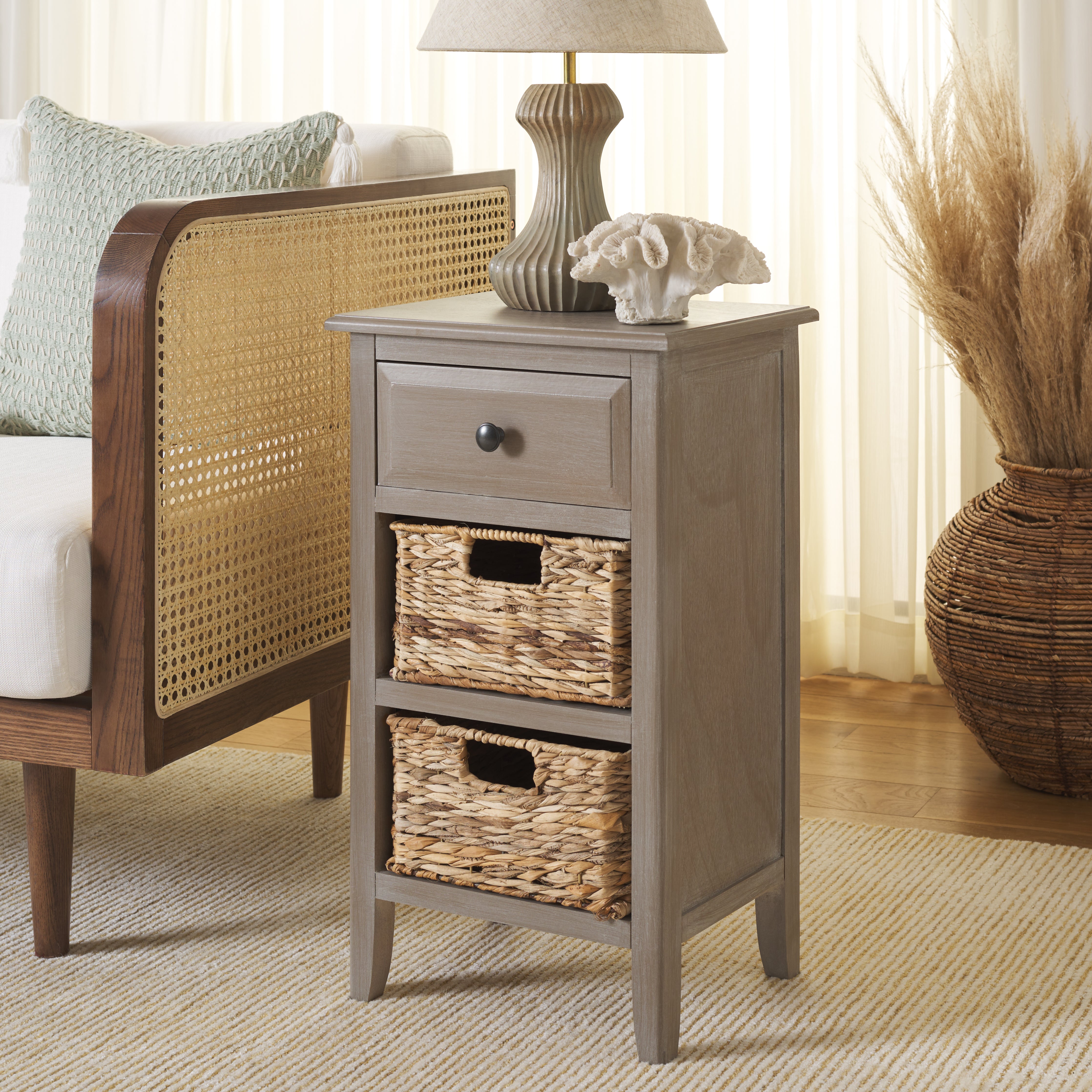 Safavieh Everly Drawer Side Table , AMH5743