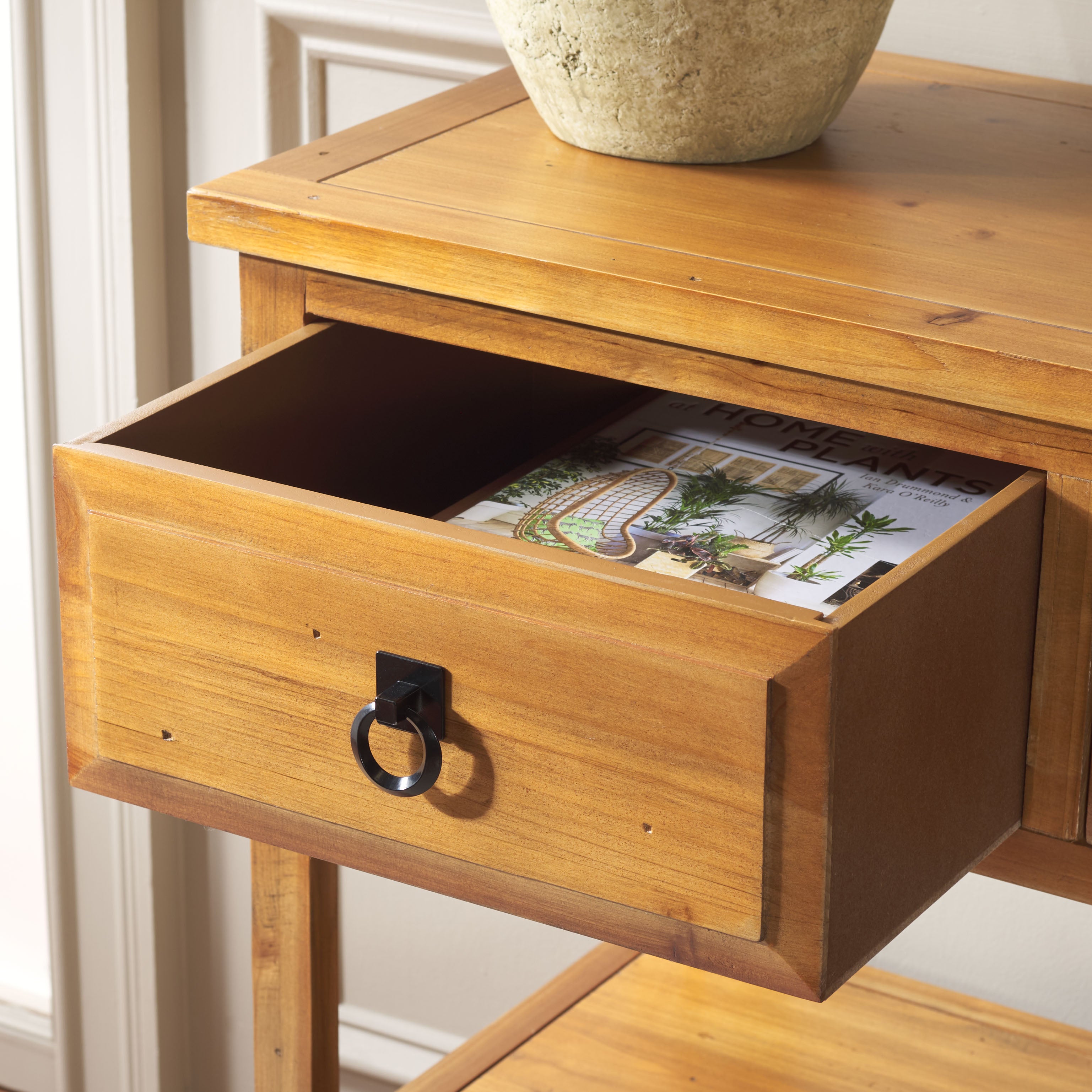 Safavieh Branson 3 Drawer Sideboard , AMH6540 - Light Oak