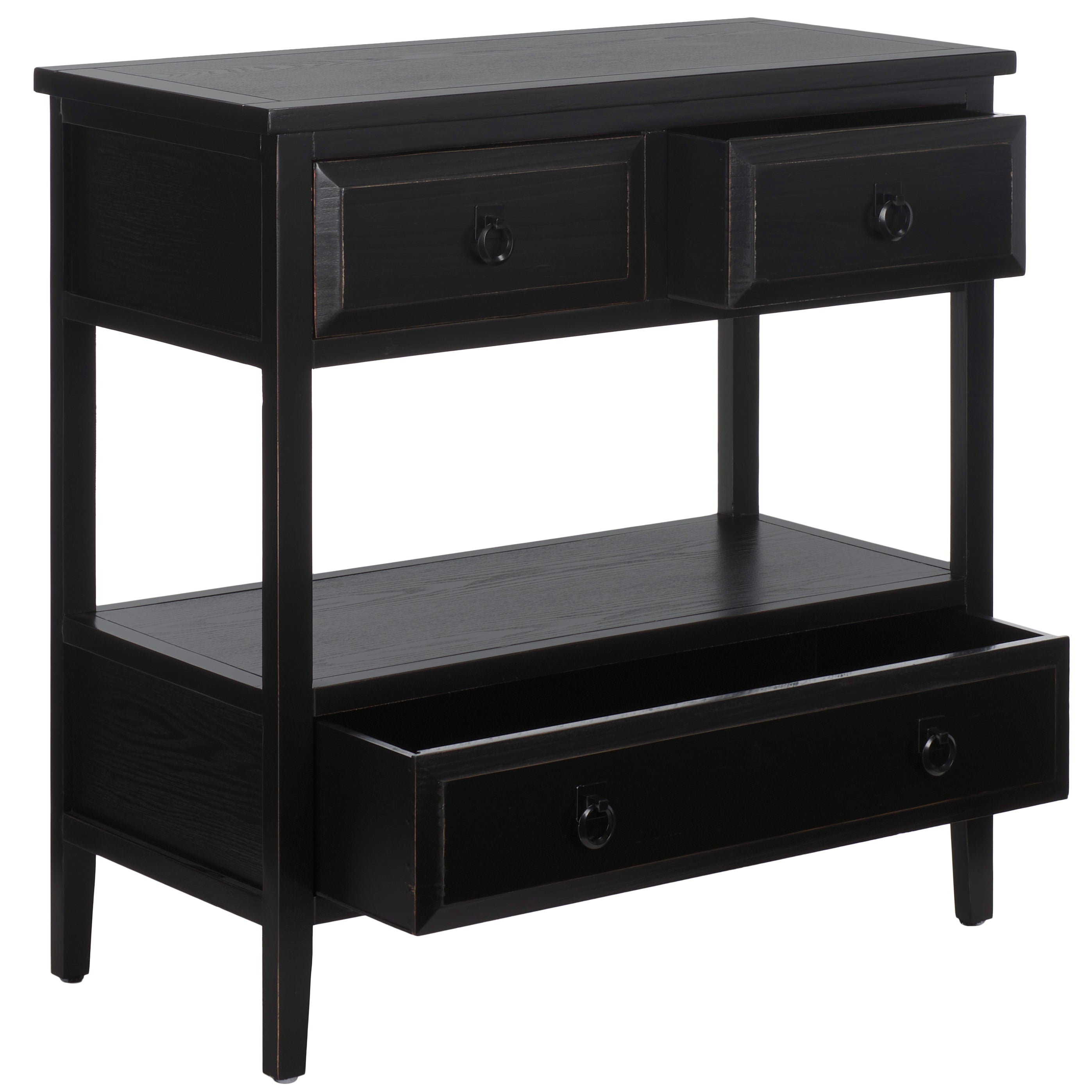 Safavieh Branson 3 Drawer Sideboard , AMH6540 - Black