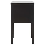 Safavieh Toby Nightstand With Storage Drawers , AMH6625 - Black