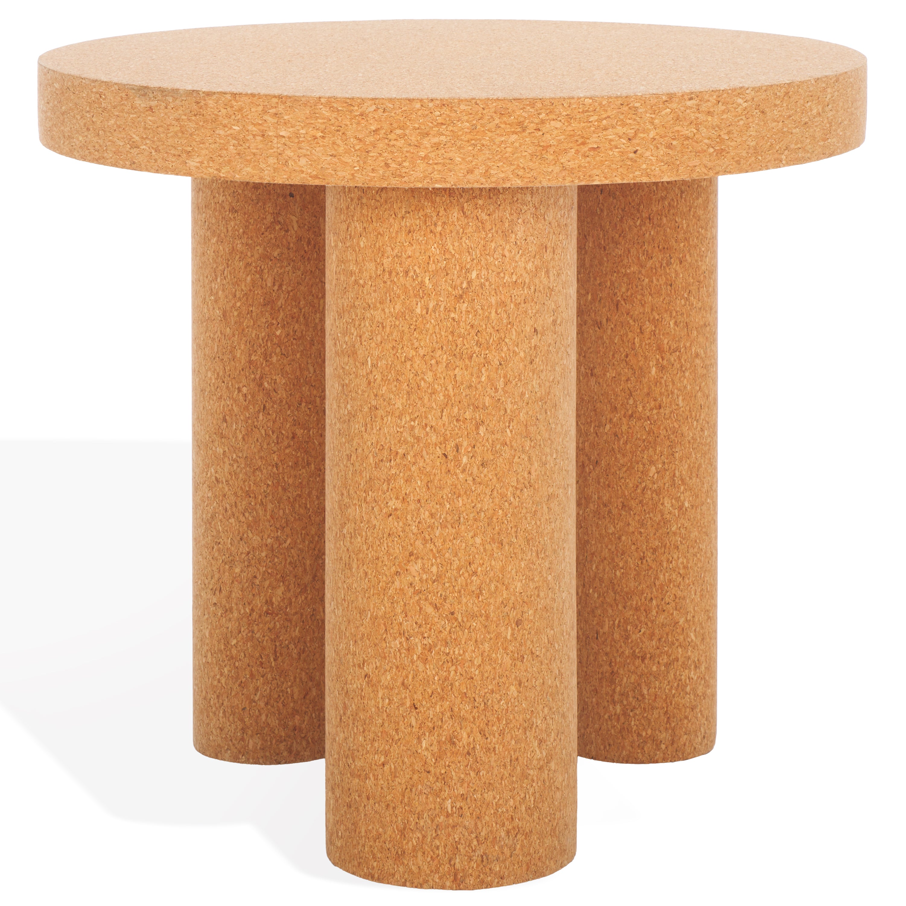 Safavieh Couture Gilligan Cork 3 Leg Accent Table, AMH8355 - Cork