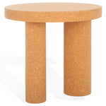 Safavieh Couture Gilligan Cork 3 Leg Accent Table, AMH8355 - Cork