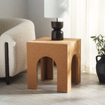 Safavieh Couture Hansel Cork Accent Table, AMH8358 - Cork