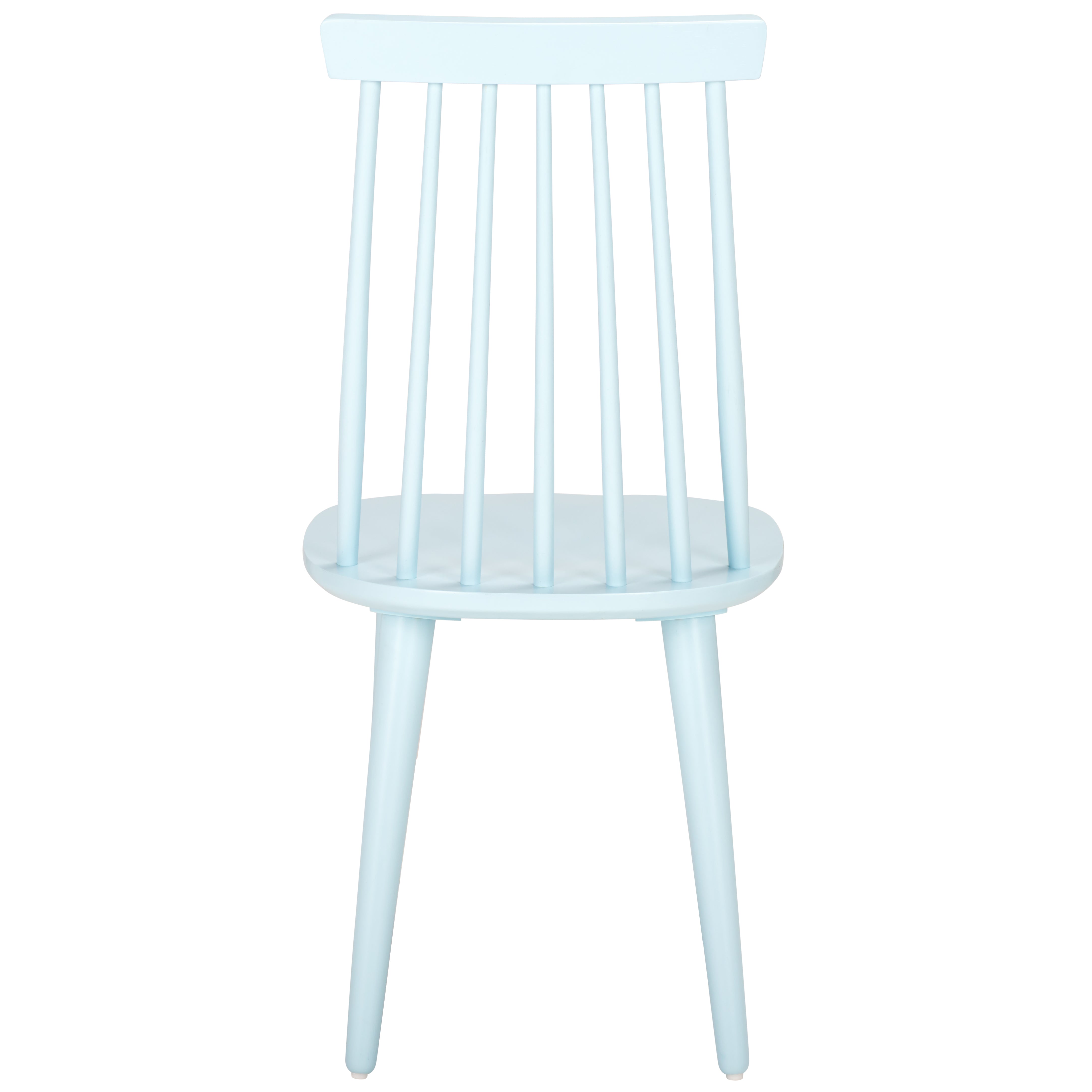 Safavieh Burris 17''H Spindle Side Chair (Set of 2), AMH8511 - Pale Blue