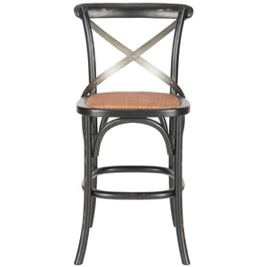Safavieh Eleanor X Back Counter Stool , AMH9505