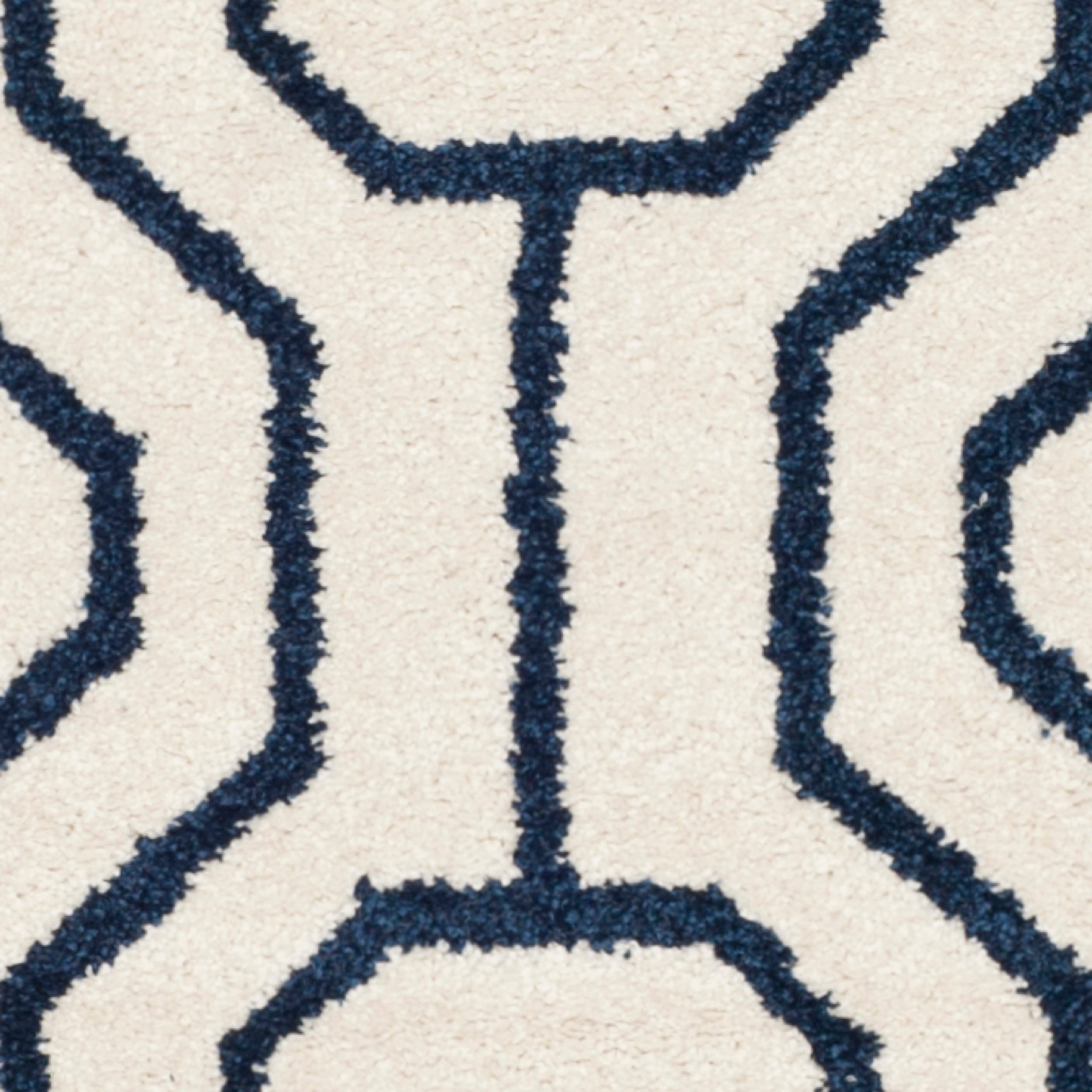 Ivory / Navy