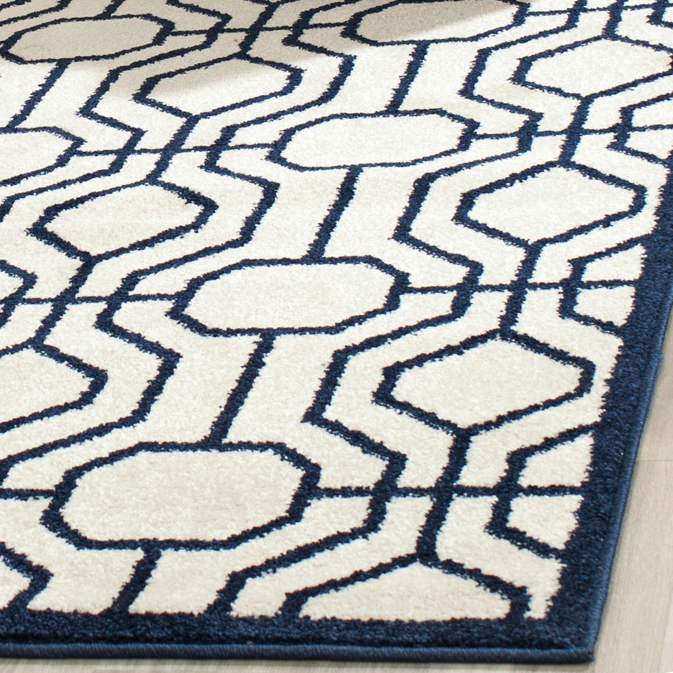 Ivory / Navy