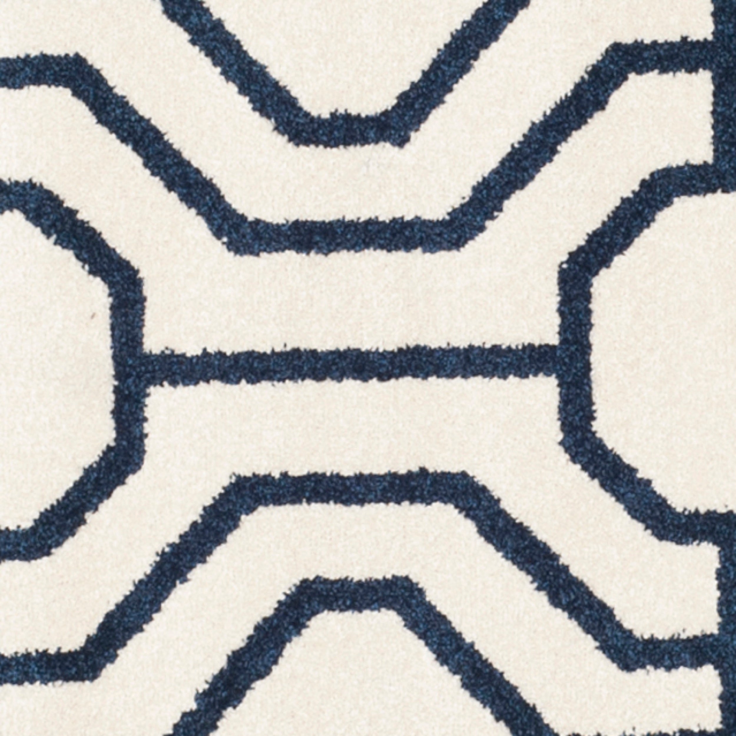 Ivory / Navy