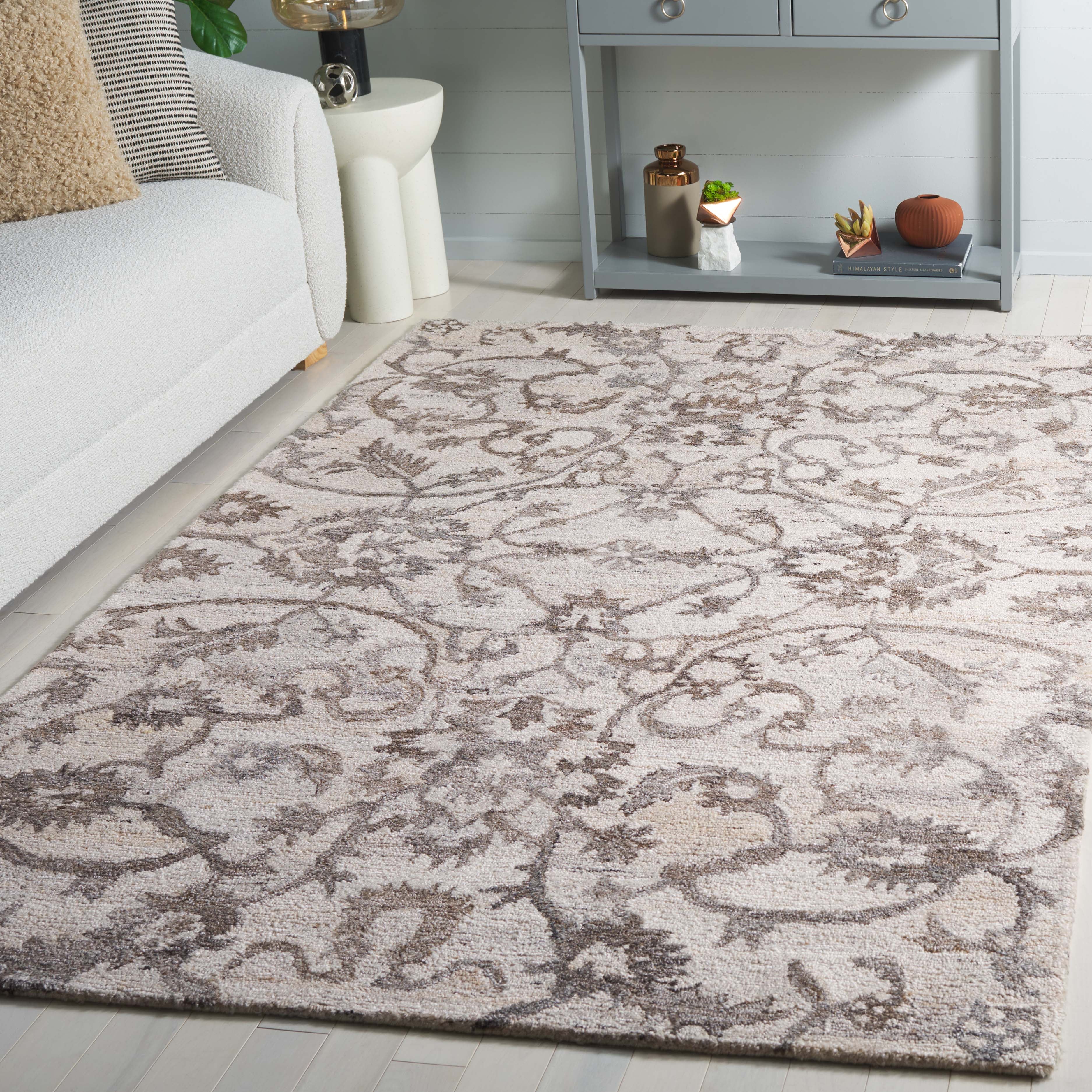 IVORY / BROWN