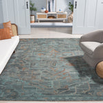 TEAL / BROWN