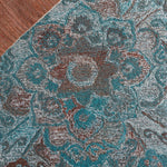TURQUOISE / BROWN