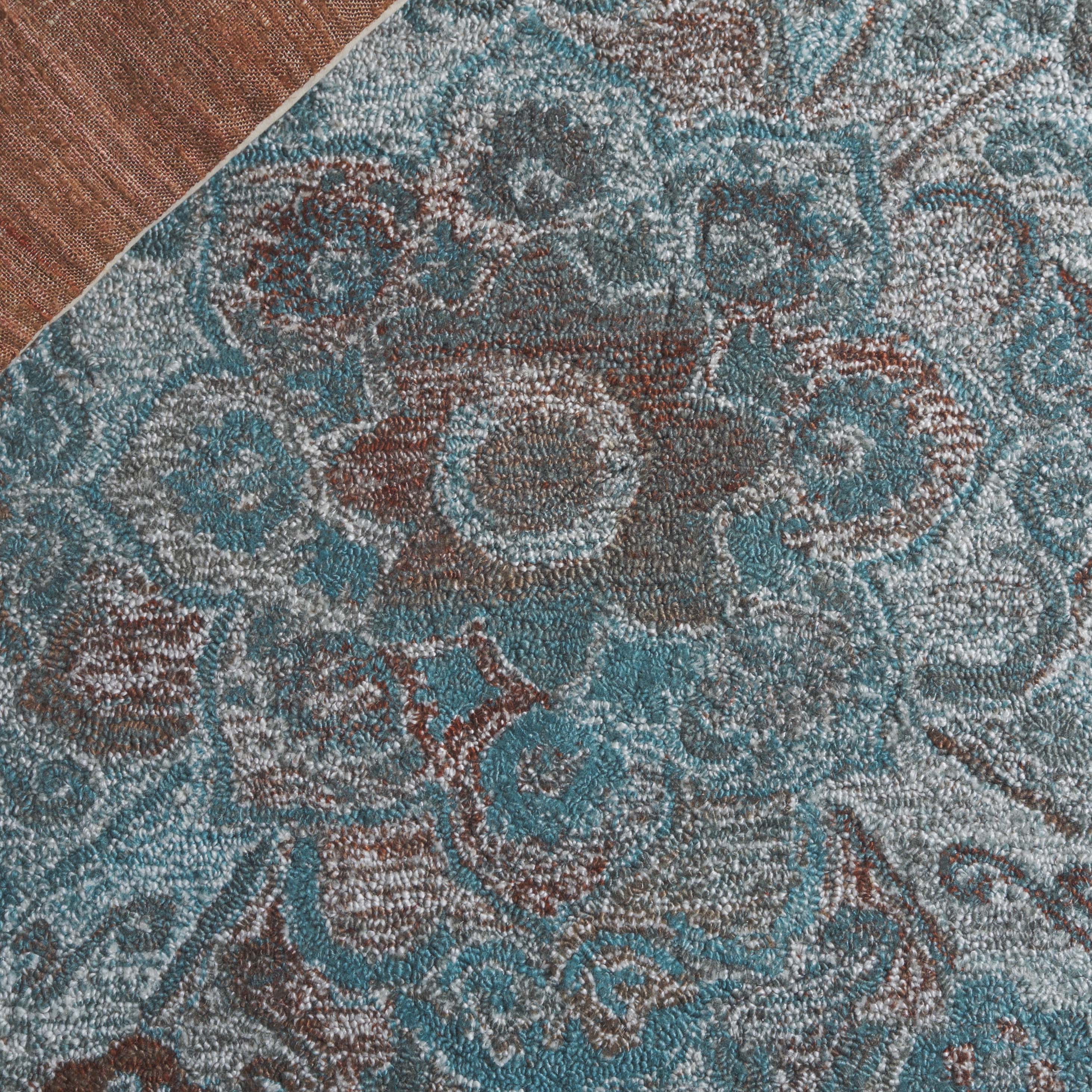 TURQUOISE / BROWN