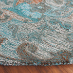 TURQUOISE / BROWN