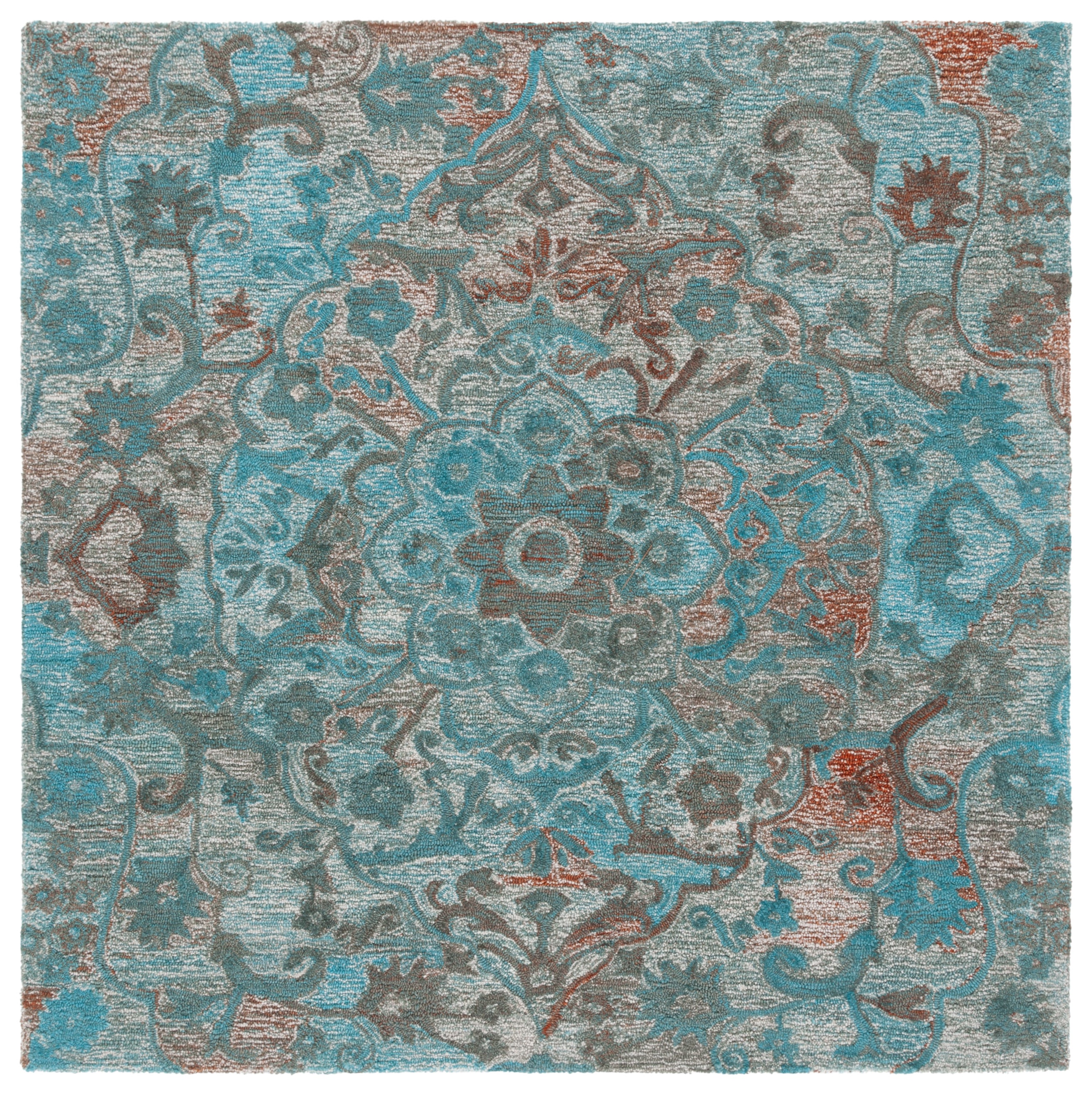 TURQUOISE / BROWN