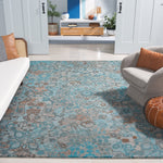 TURQUOISE / BROWN