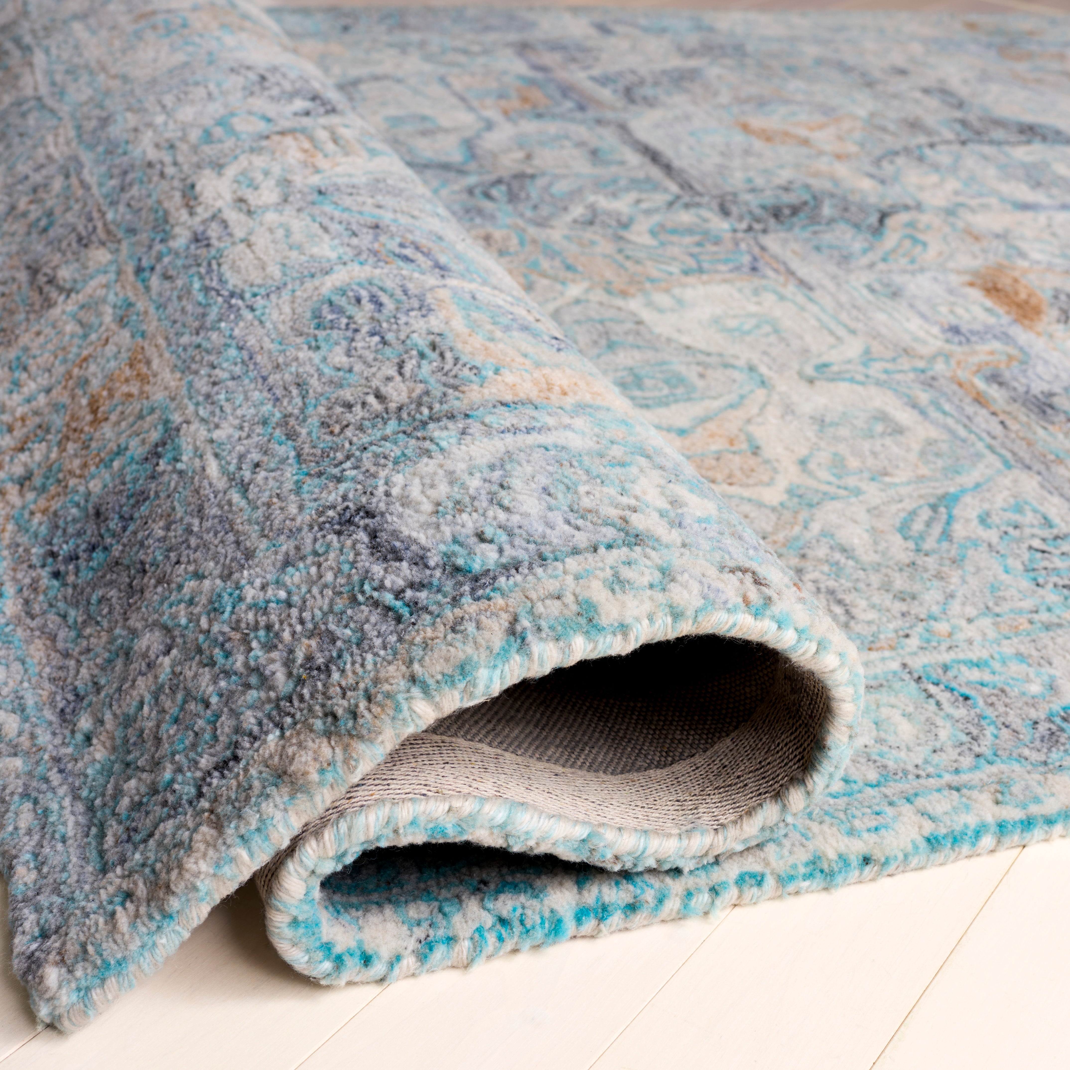 TURQUOISE / GREY
