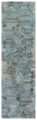 GREY / TURQUOISE