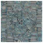 GREY / TURQUOISE
