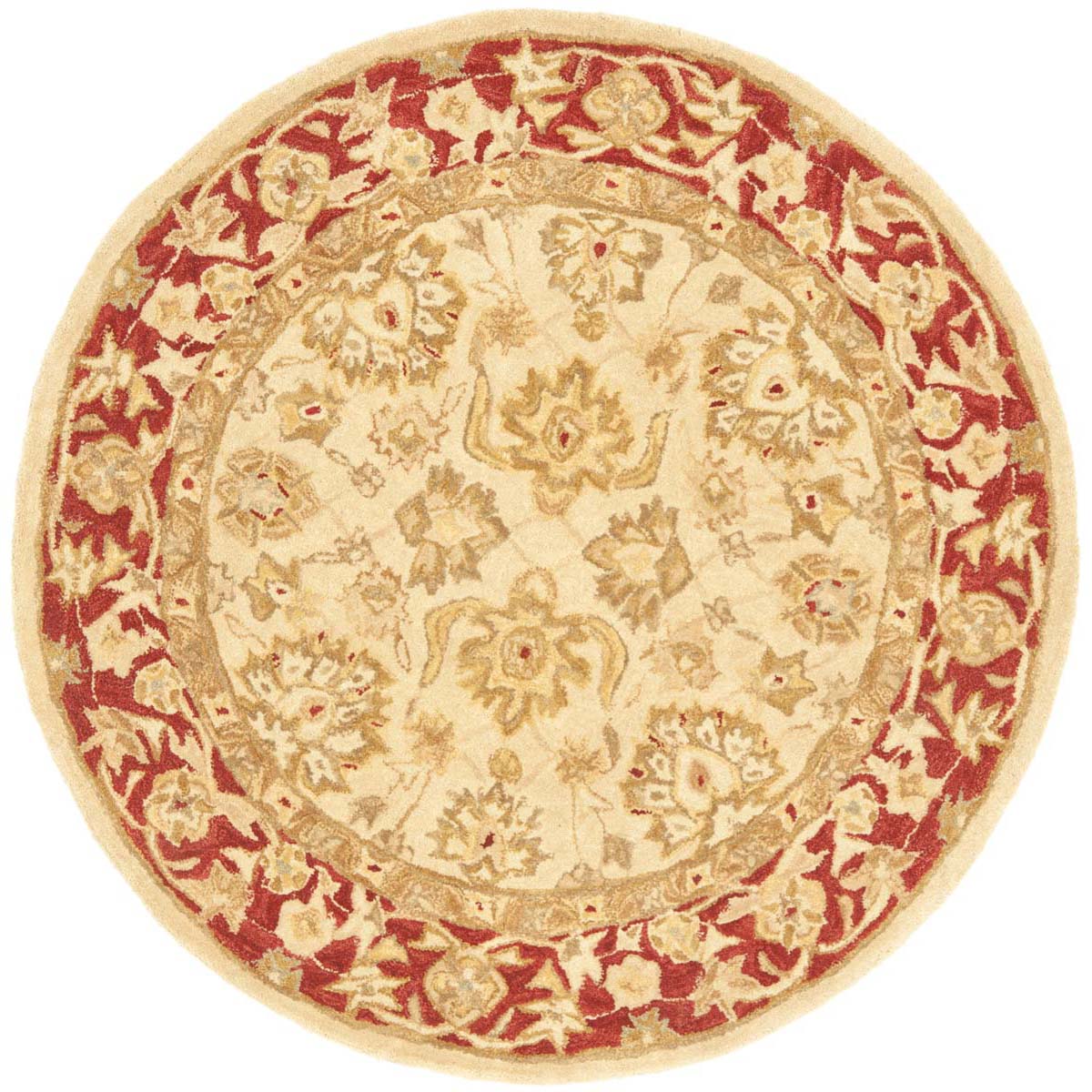 Ivory / Red - Ivory / Red