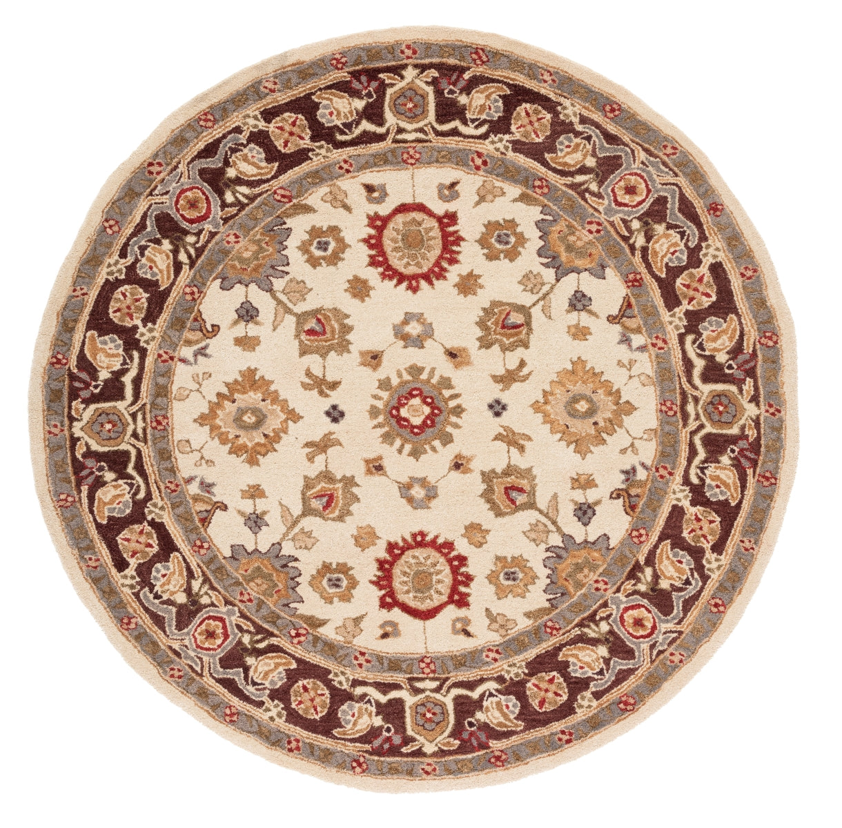 IVORY / BROWN