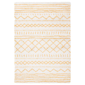 Safavieh Arizona Shag 741 Rug, White, ASG741