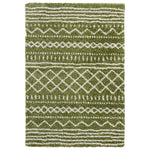 Safavieh Arizona Shag 741 Rug, Green, ASG741 - Green / Ivory