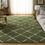 GREEN / IVORY