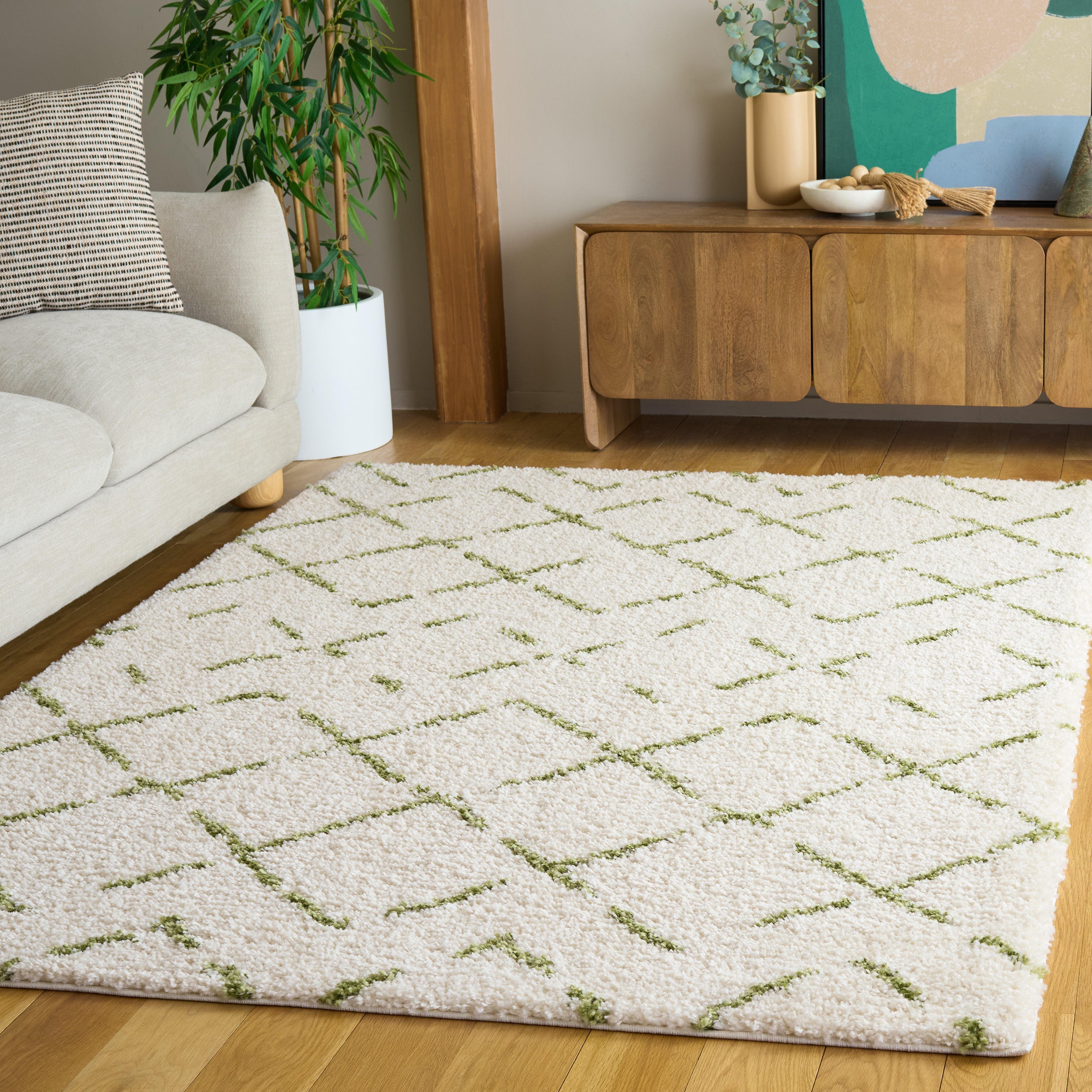 IVORY / GREEN