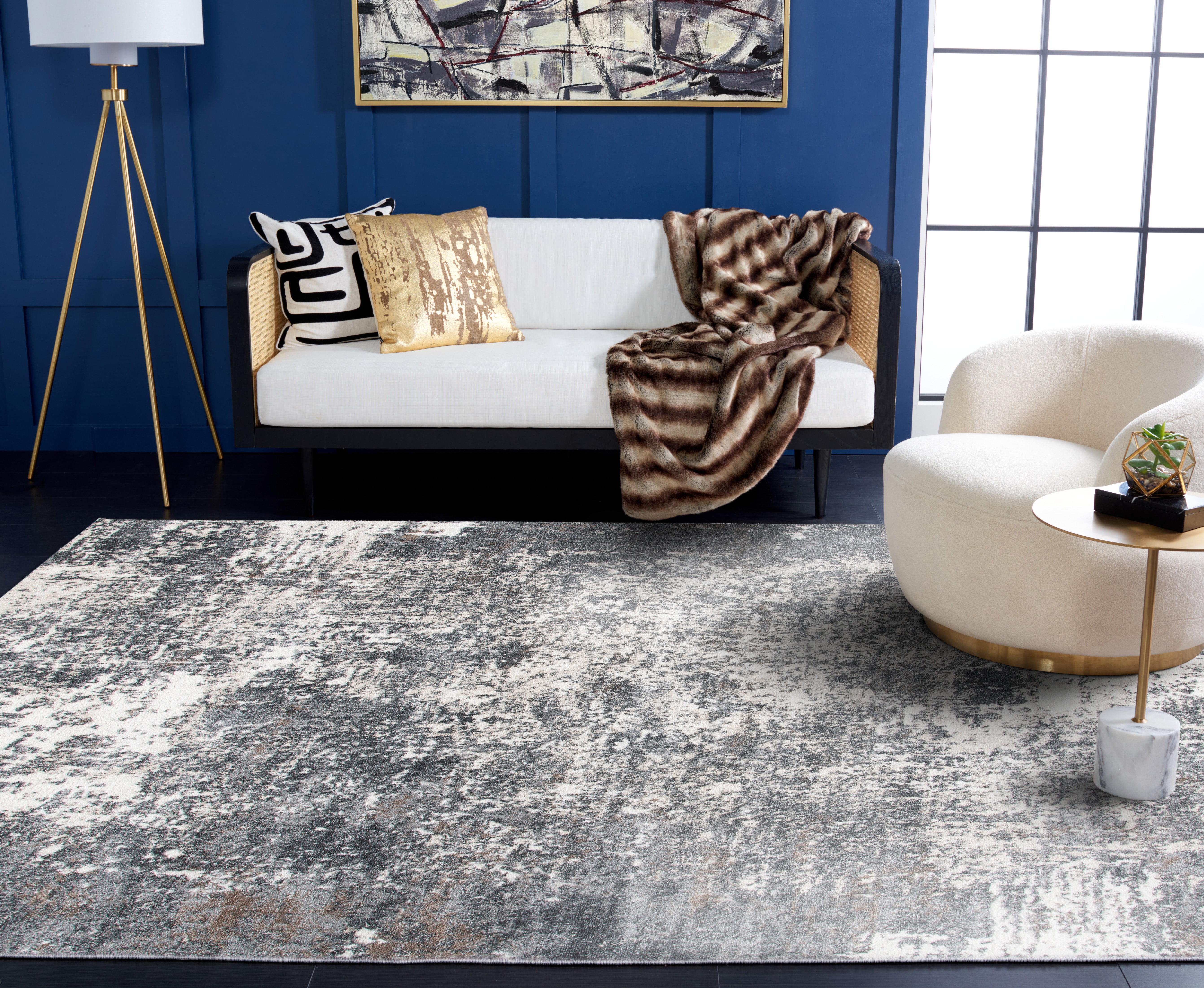 ASTON 705 – GREY / IVORY