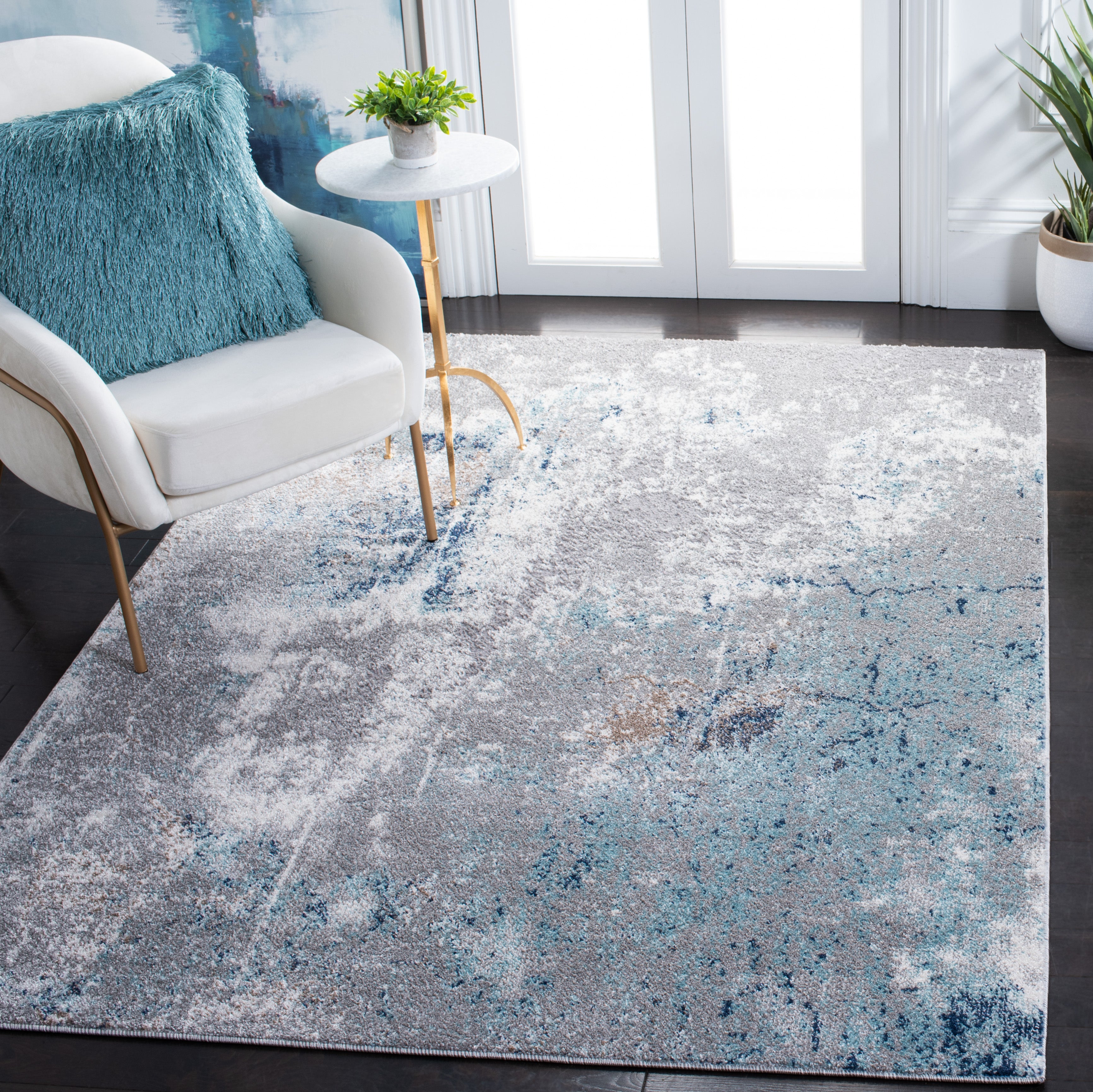 ASTON 708 – GREY / BLUE