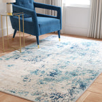 ASTON 710 – IVORY / BLUE