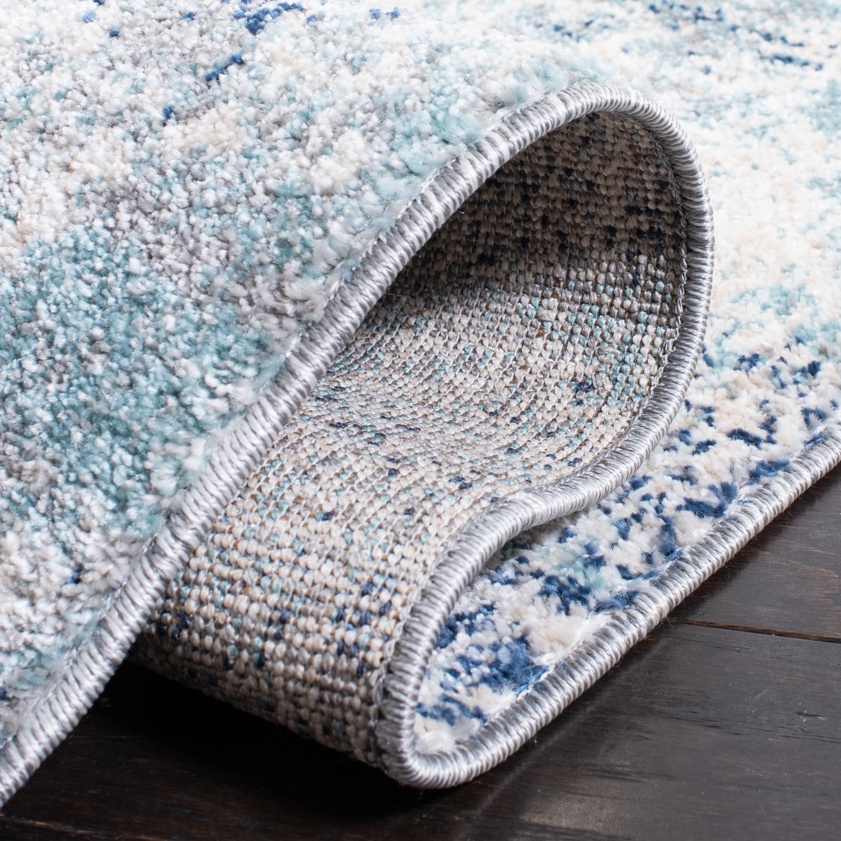 ASTON 710 – IVORY / BLUE