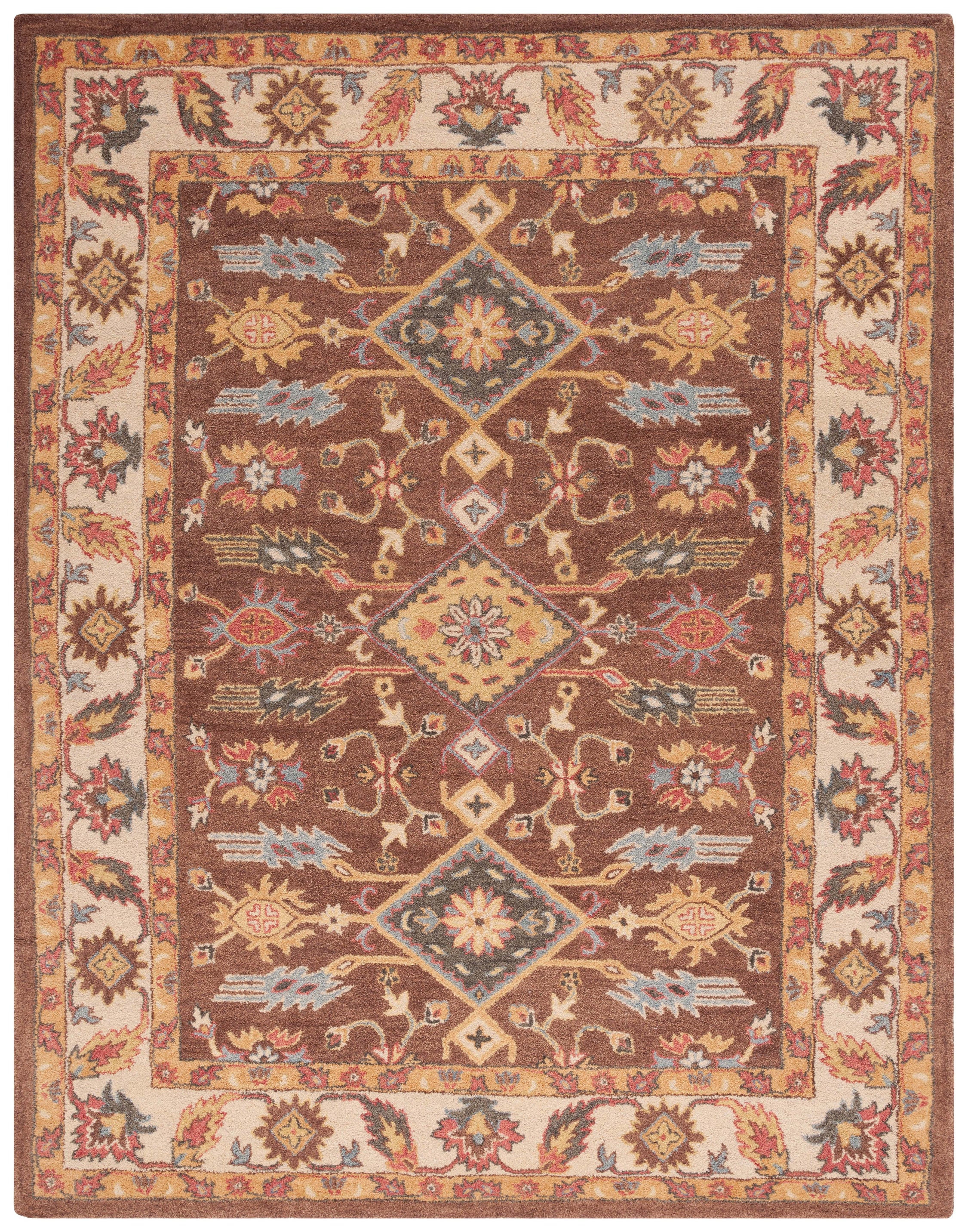 DARK BROWN / IVORY