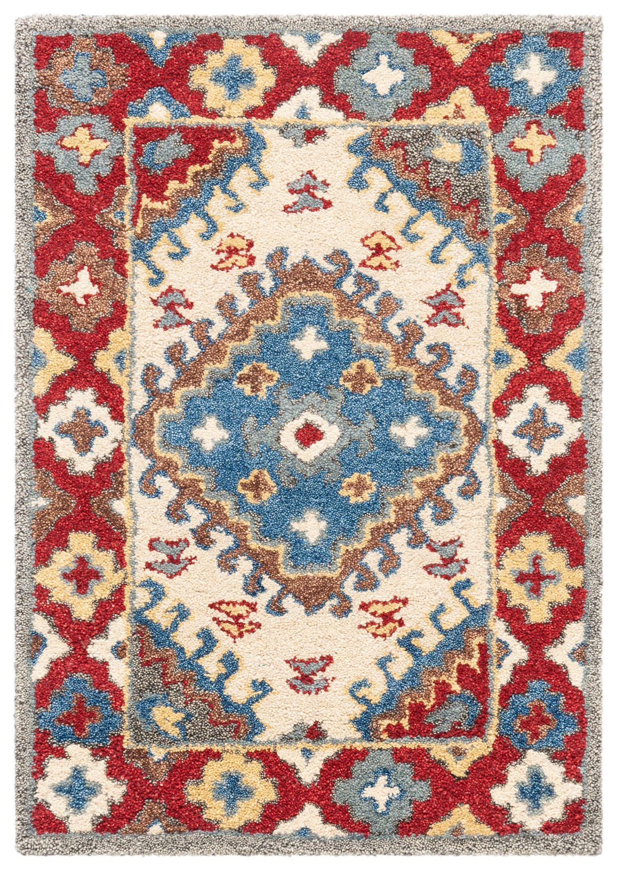 RED / IVORY
