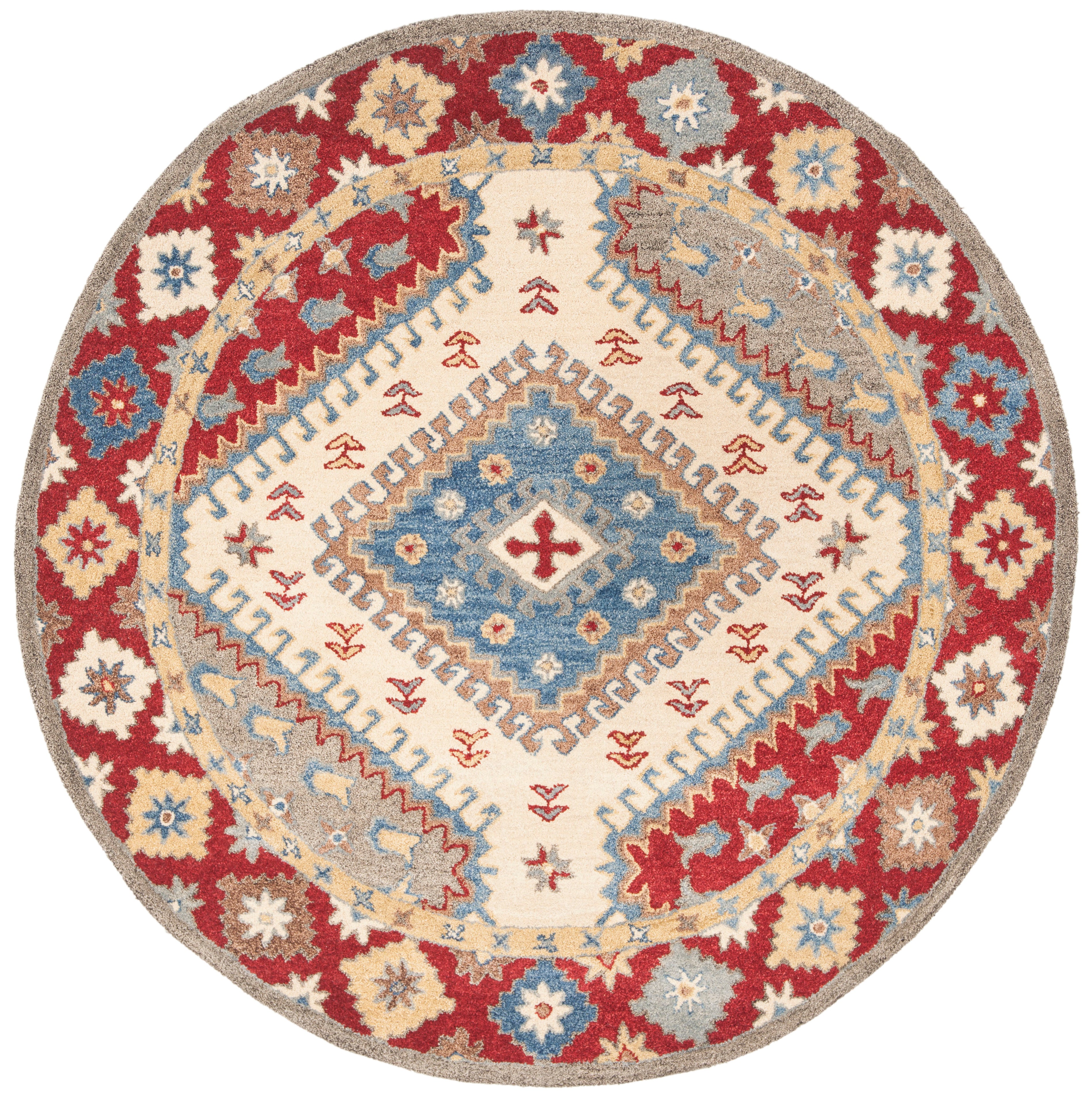 RED / IVORY