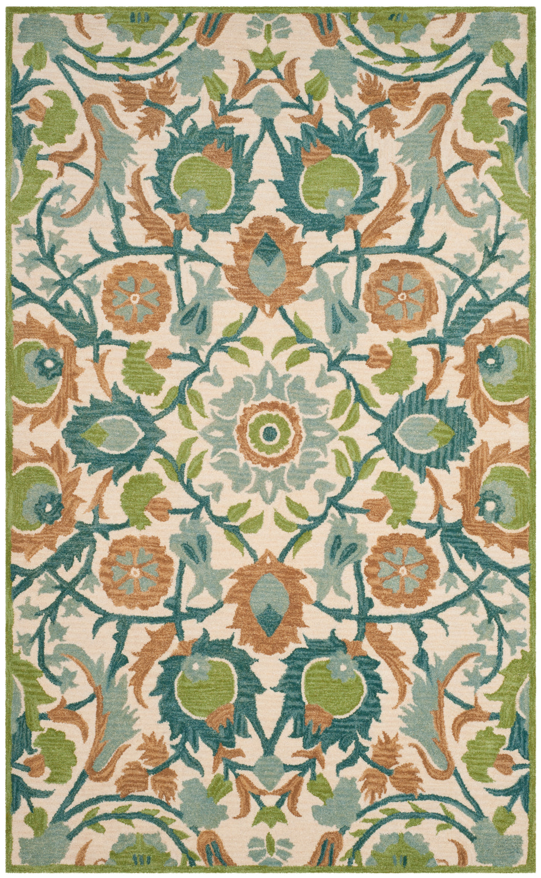 IVORY / GREEN