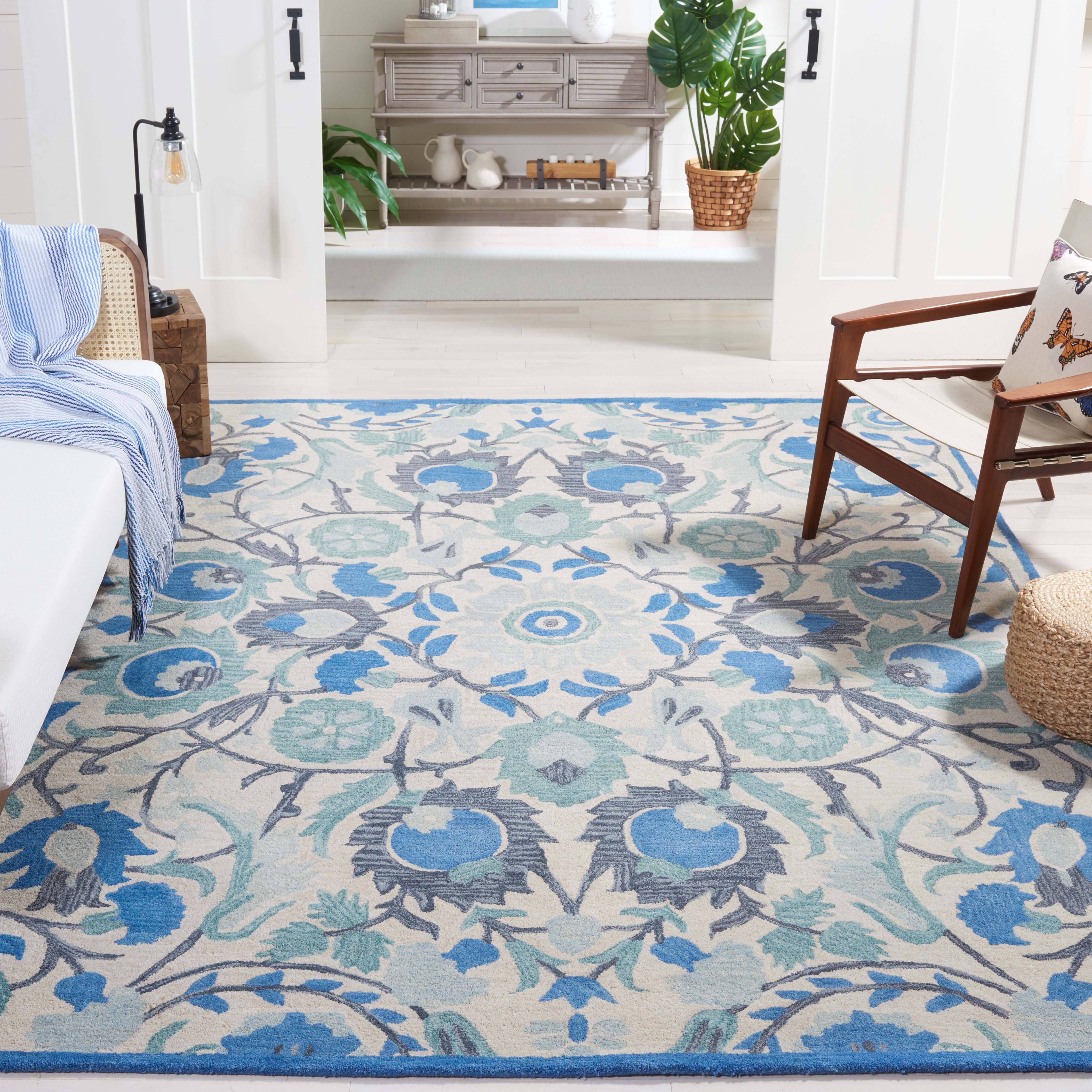 IVORY / BLUE