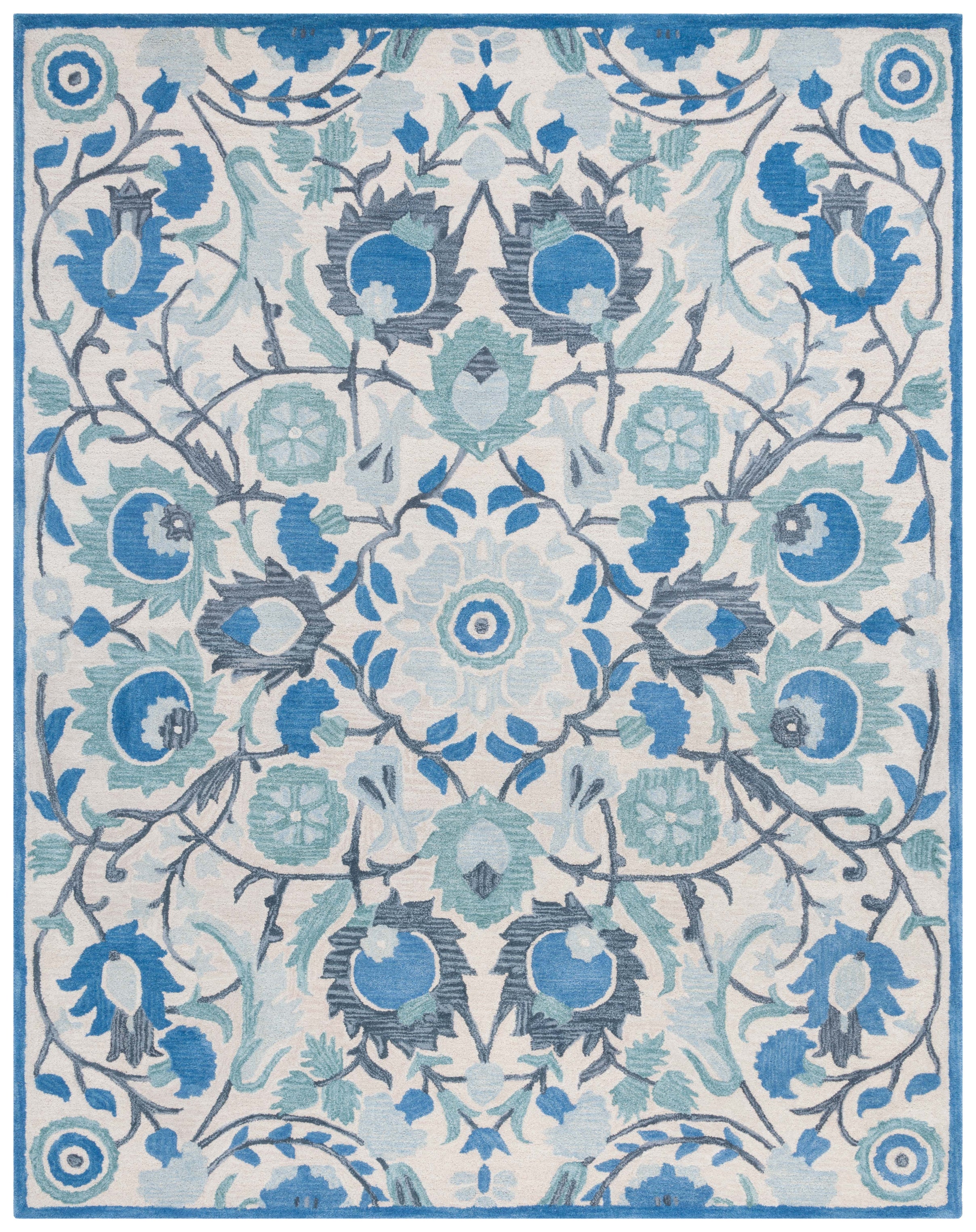 IVORY / BLUE